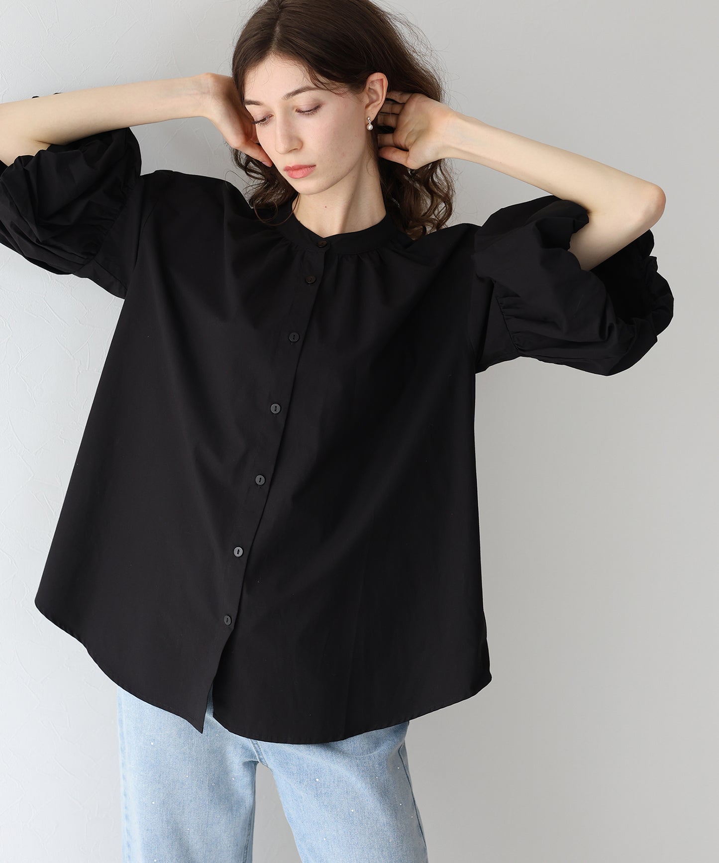 【SALE】バルーンスリーブブラウス