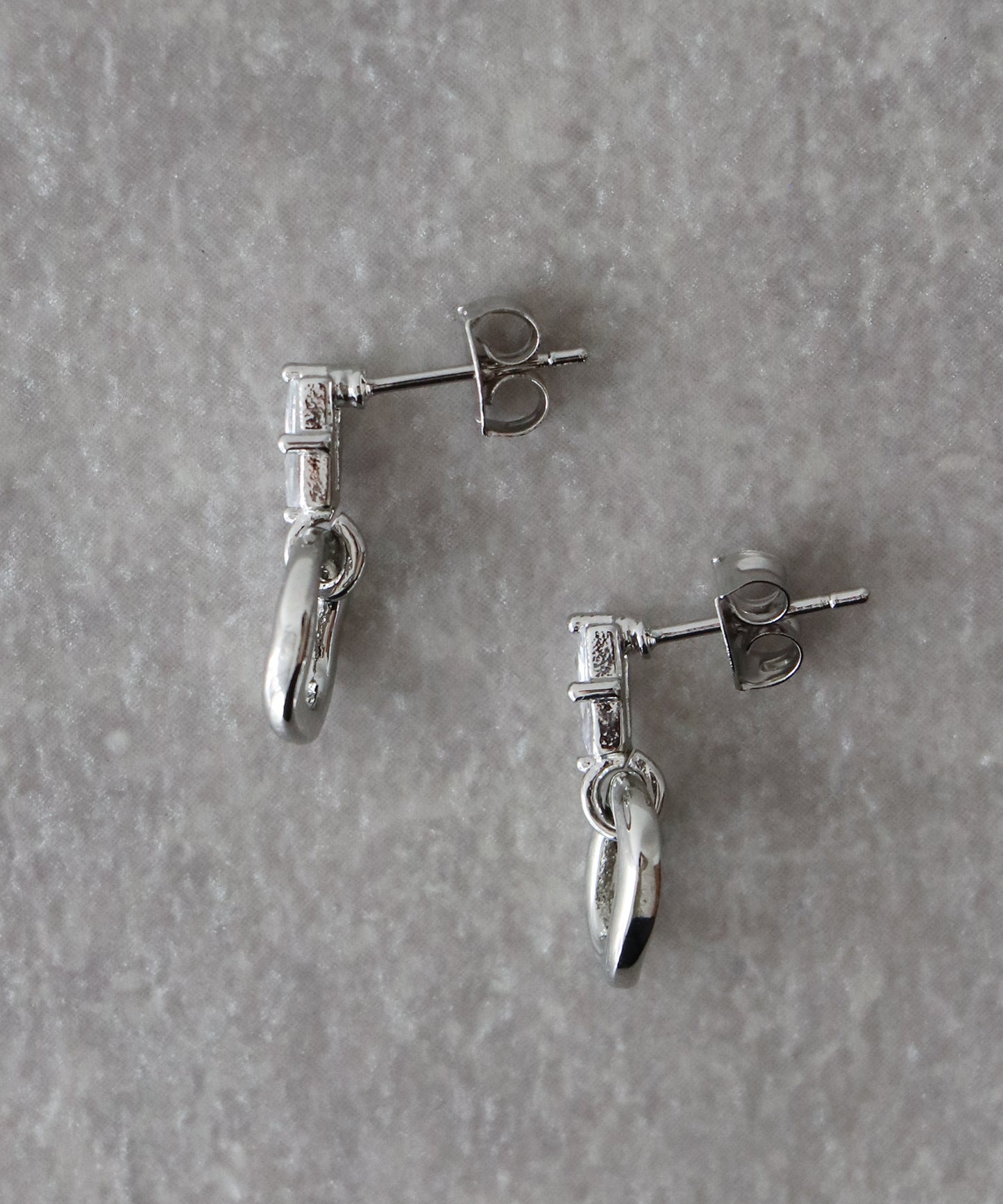 【SALE】ビジューフープピアス【ネコポス】