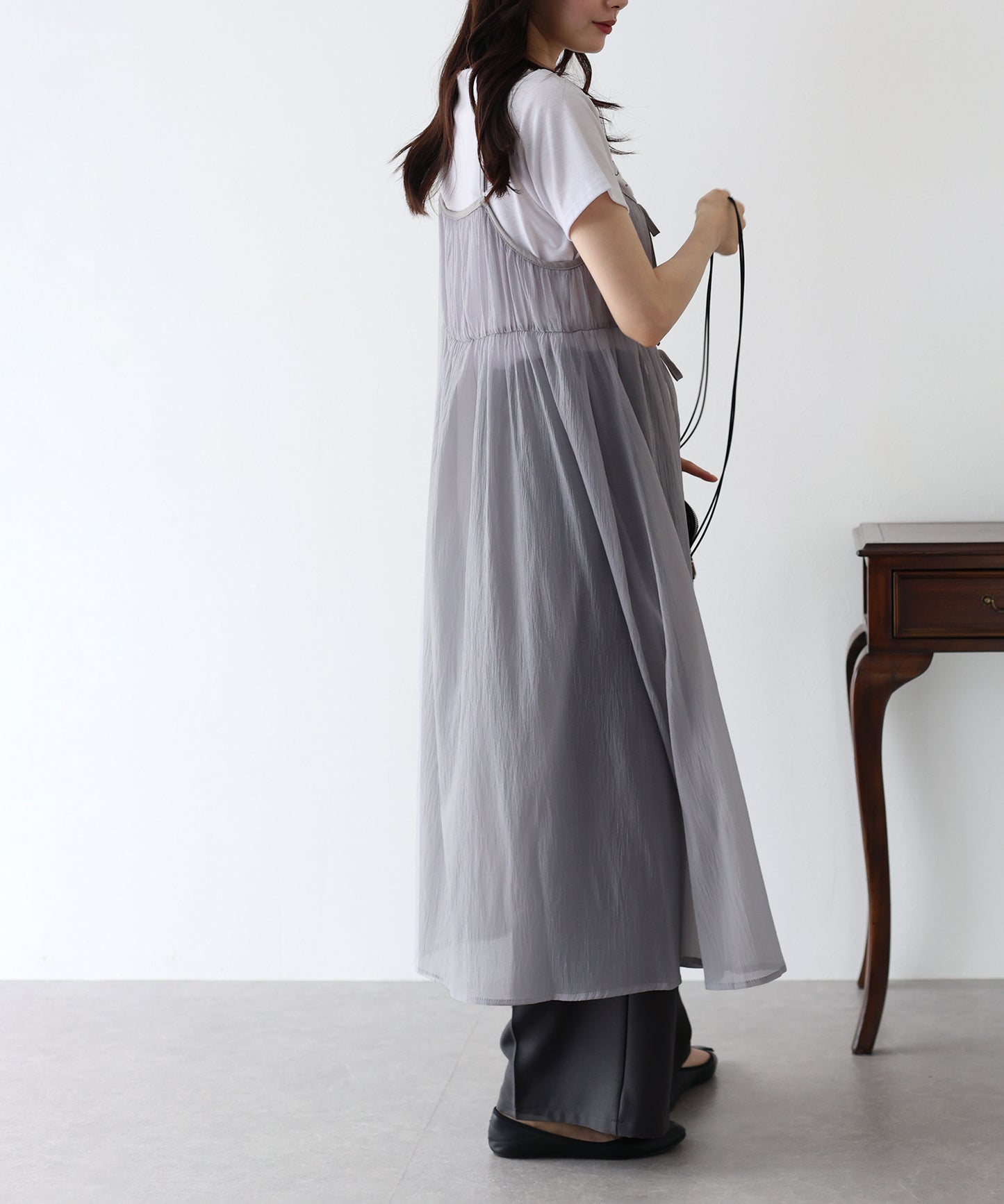 【SALE】シアーキャミワンピース