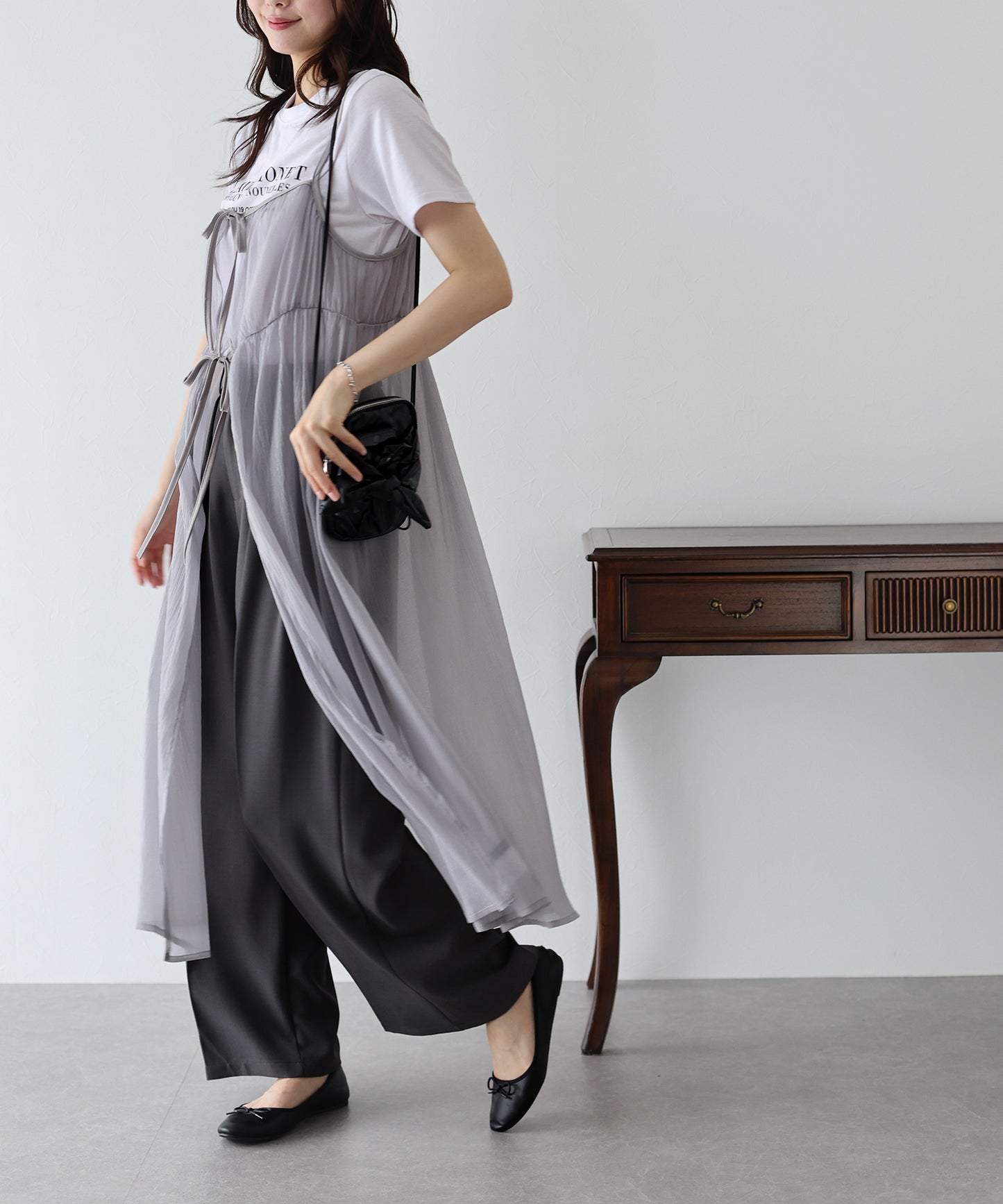 【SALE】シアーキャミワンピース