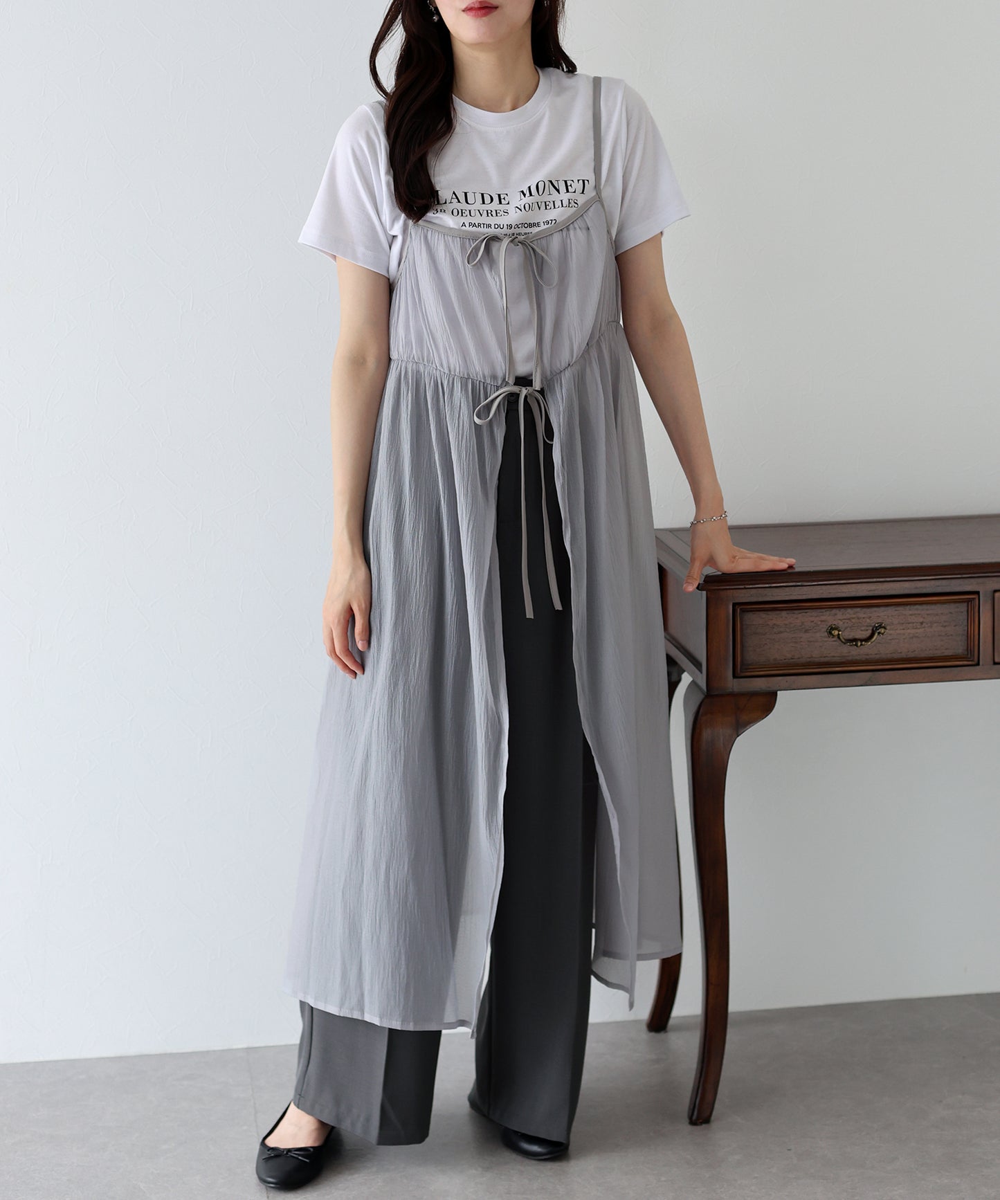 【SALE】シアーキャミワンピース