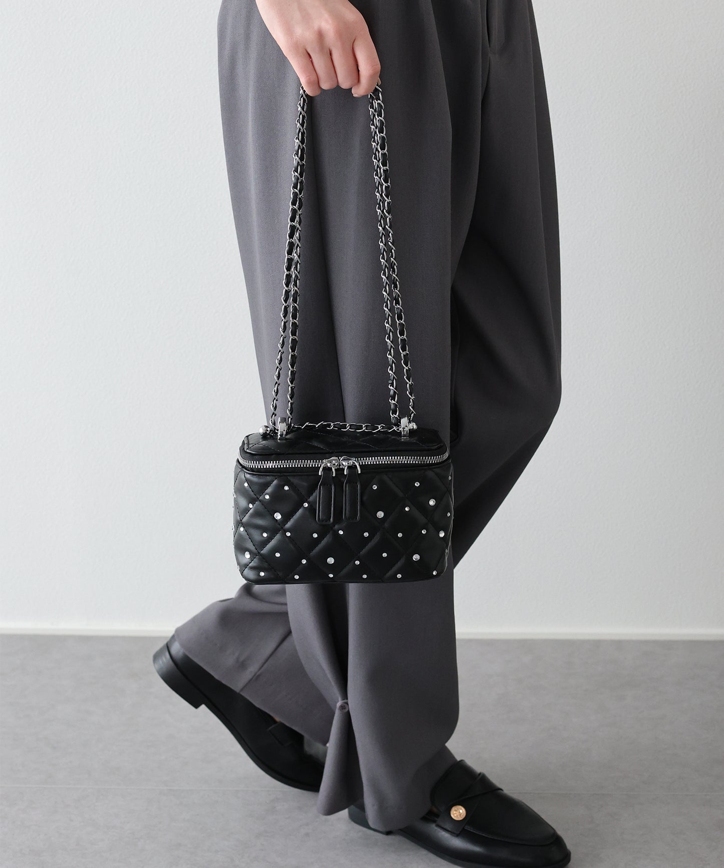 【早割5%OFF】ビジューバニティバッグ