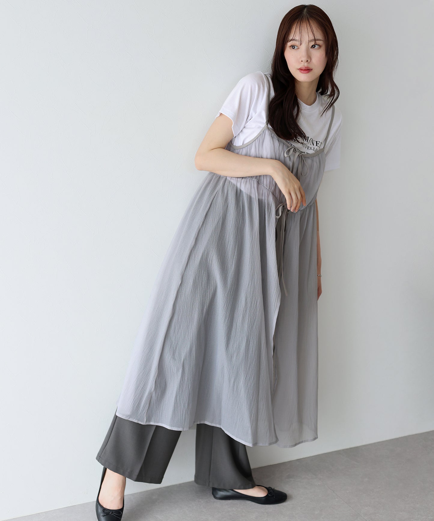 【SALE】シアーキャミワンピース