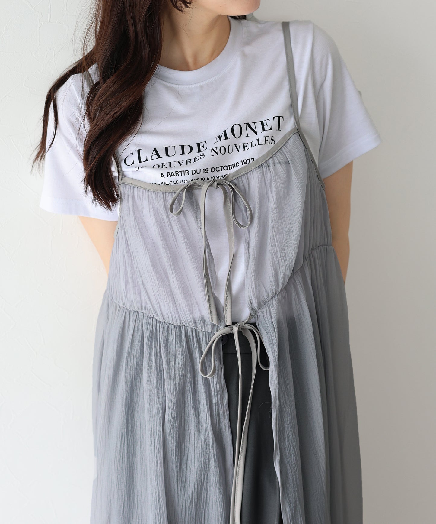 【SALE】シアーキャミワンピース