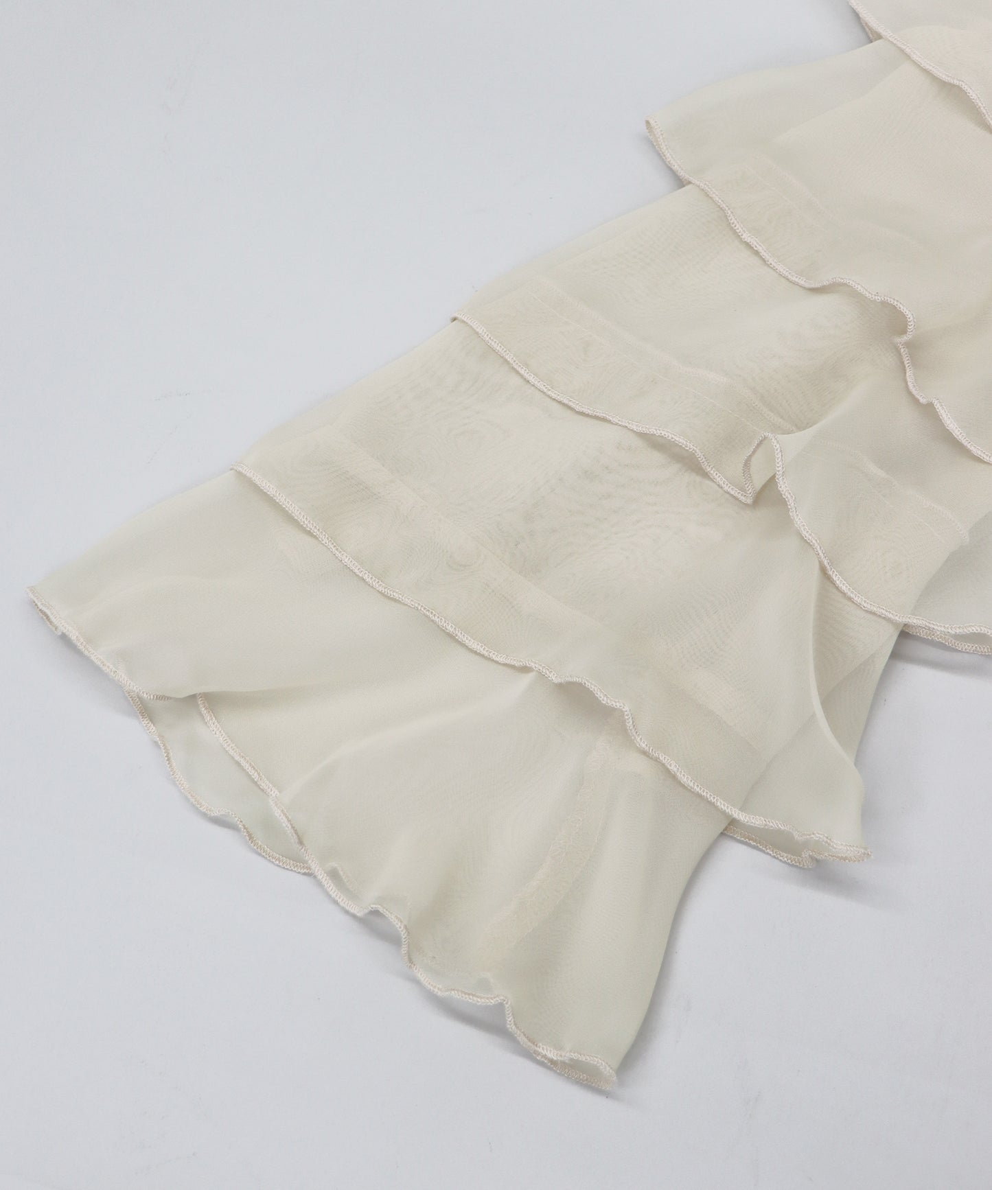 【SALE】KYOTOフロッキーティアードスリーブドレス