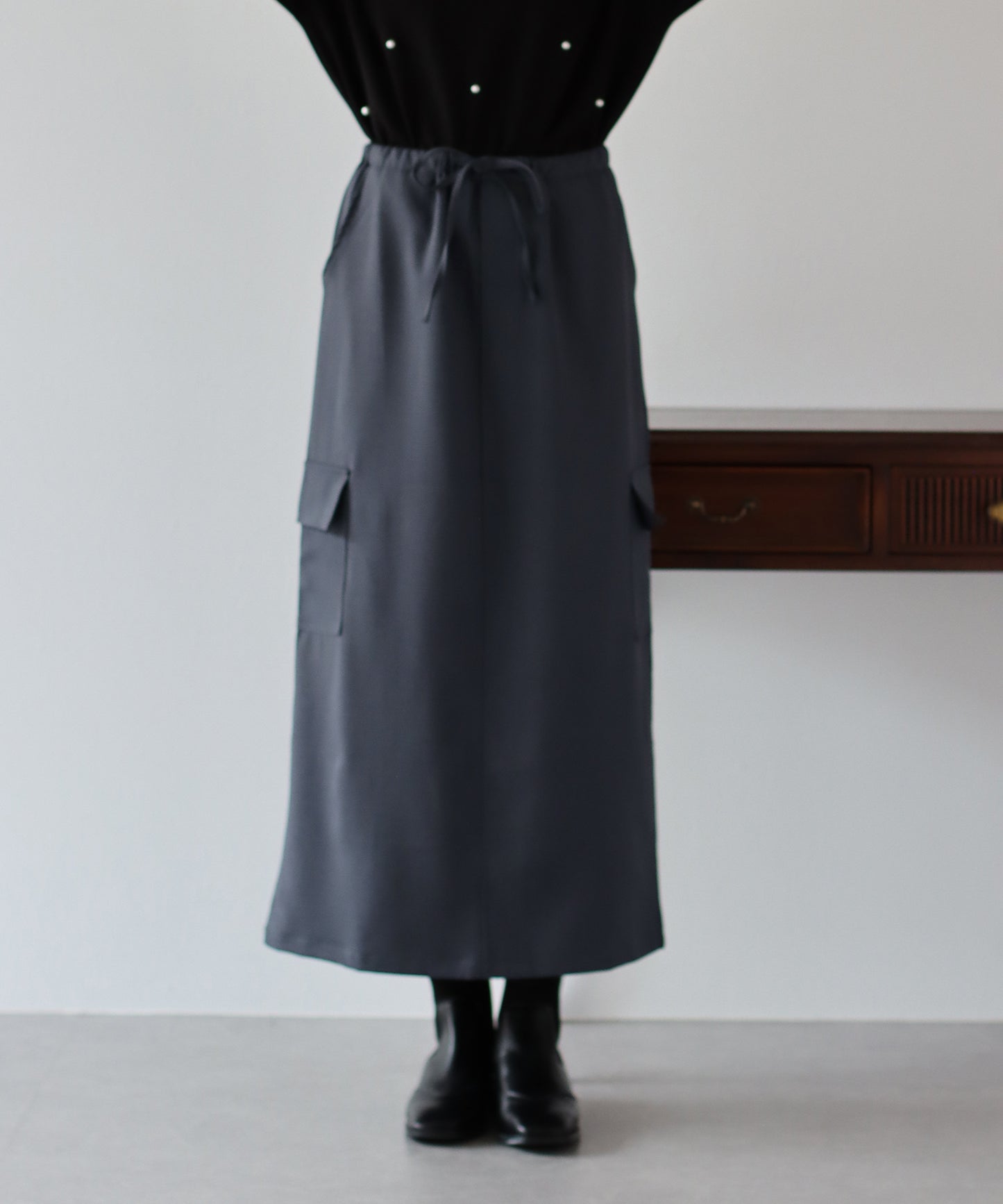 【TIME SALE】カーゴロングスカート
