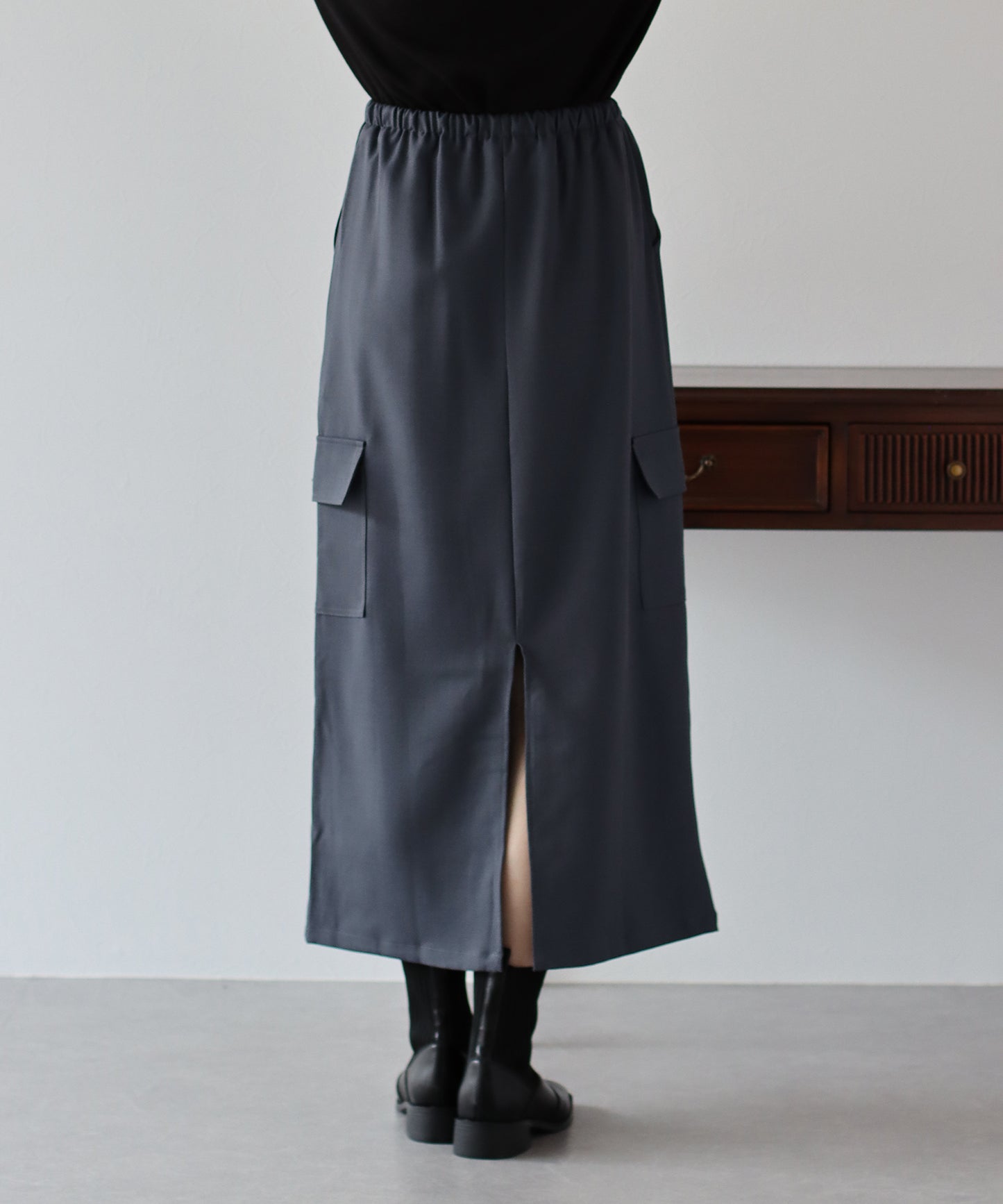 【TIME SALE】カーゴロングスカート