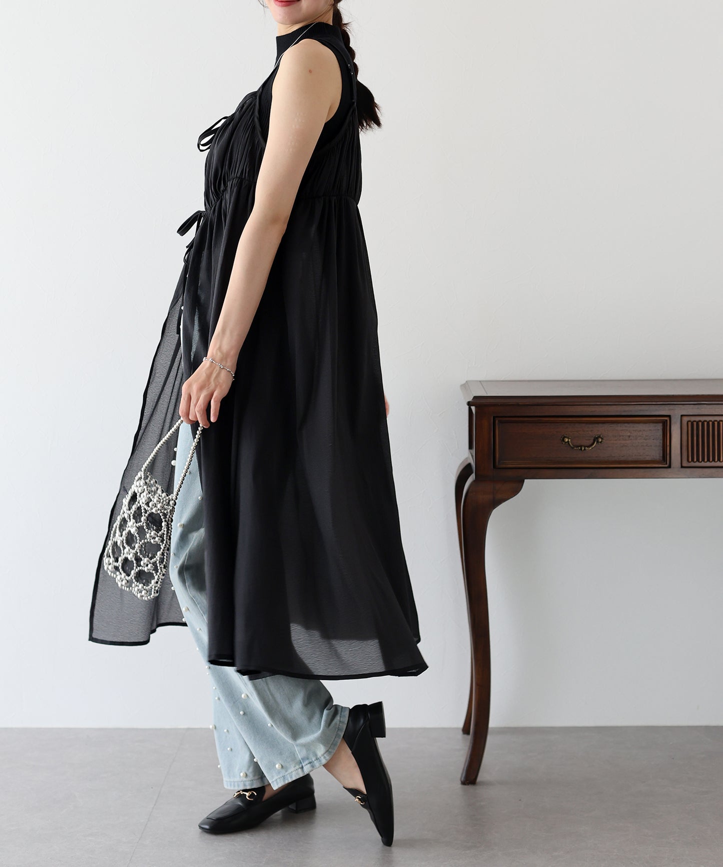 【SALE】シアーキャミワンピース