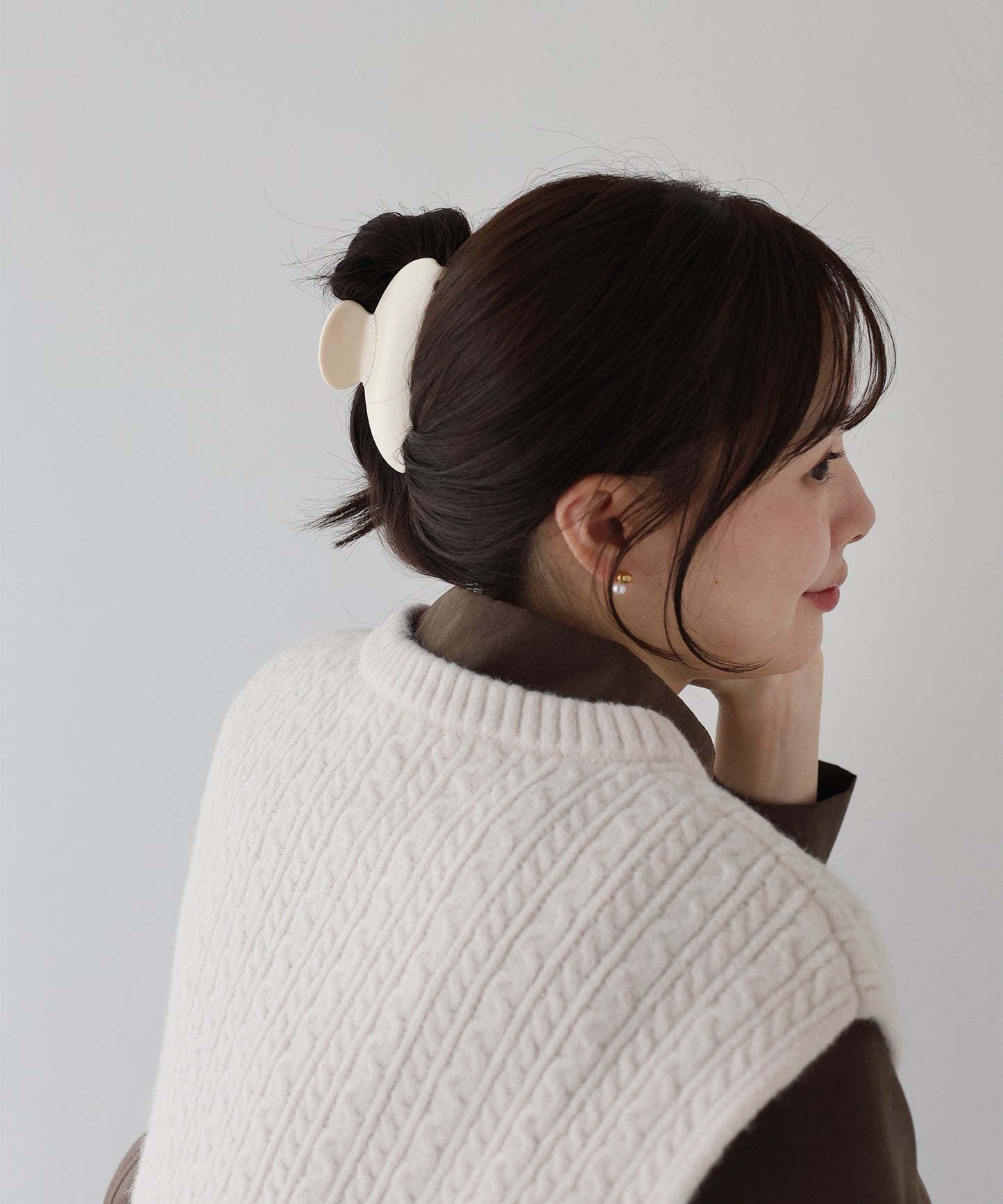 パールポイントバンスクリップ