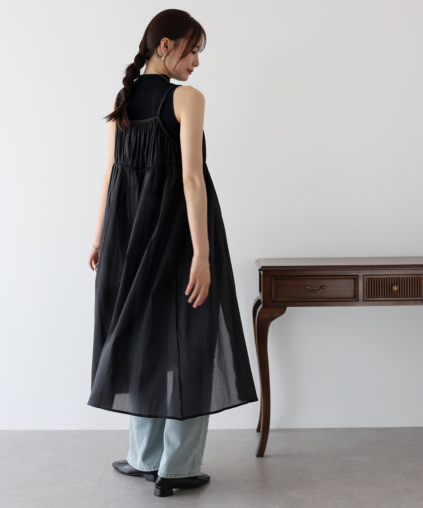 【SALE】シアーキャミワンピース