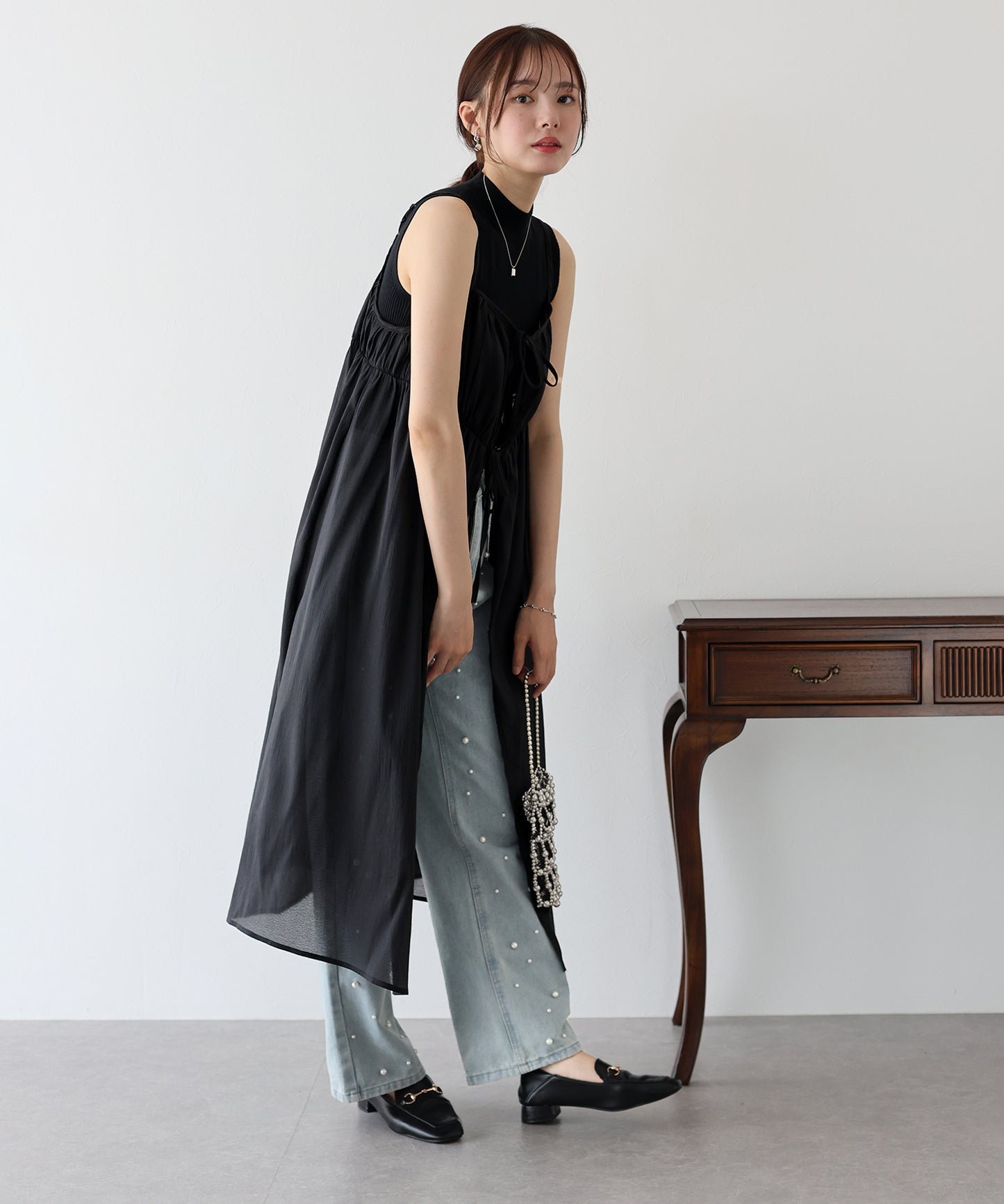 【SALE】シアーキャミワンピース