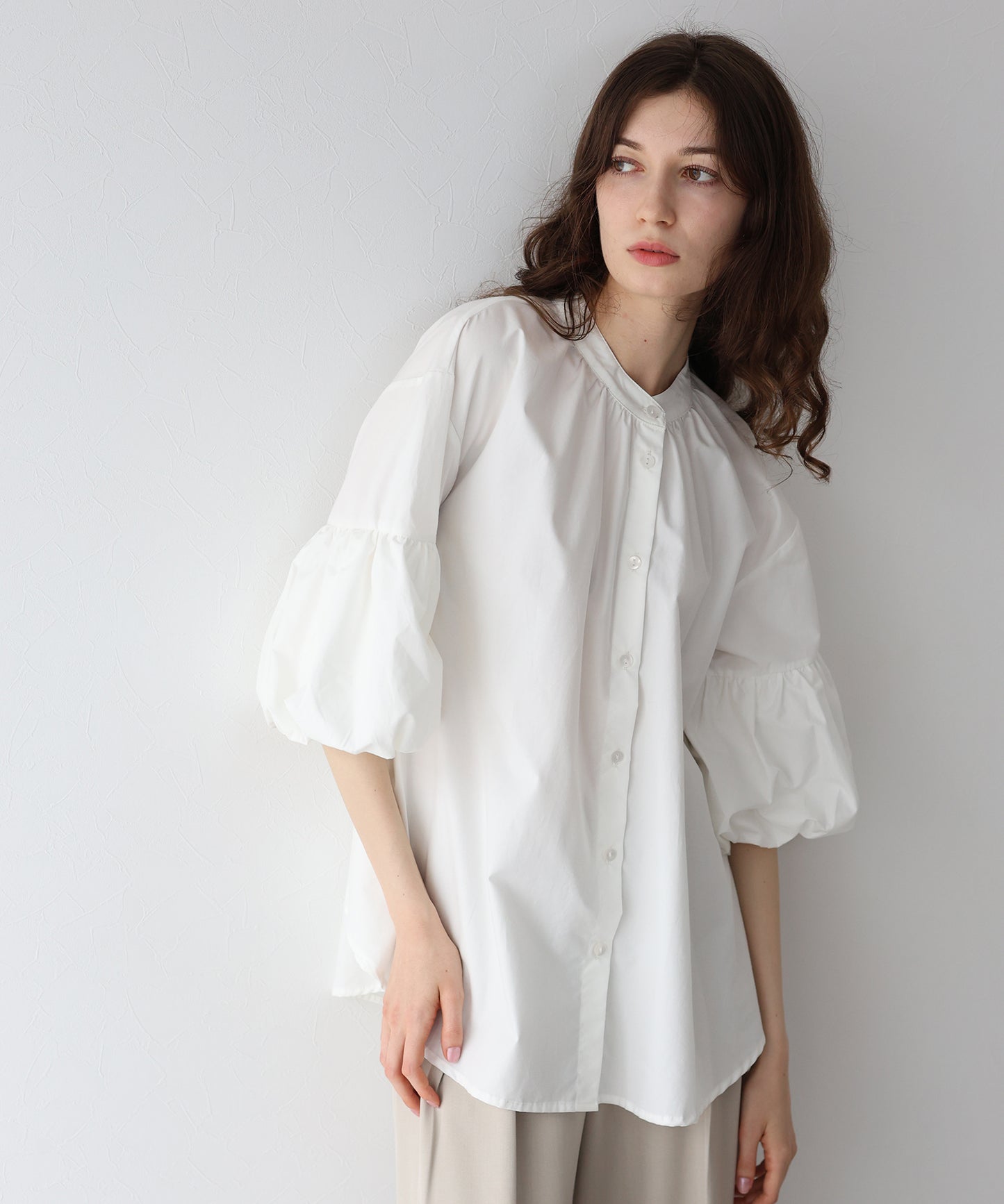 【SALE】バルーンスリーブブラウス