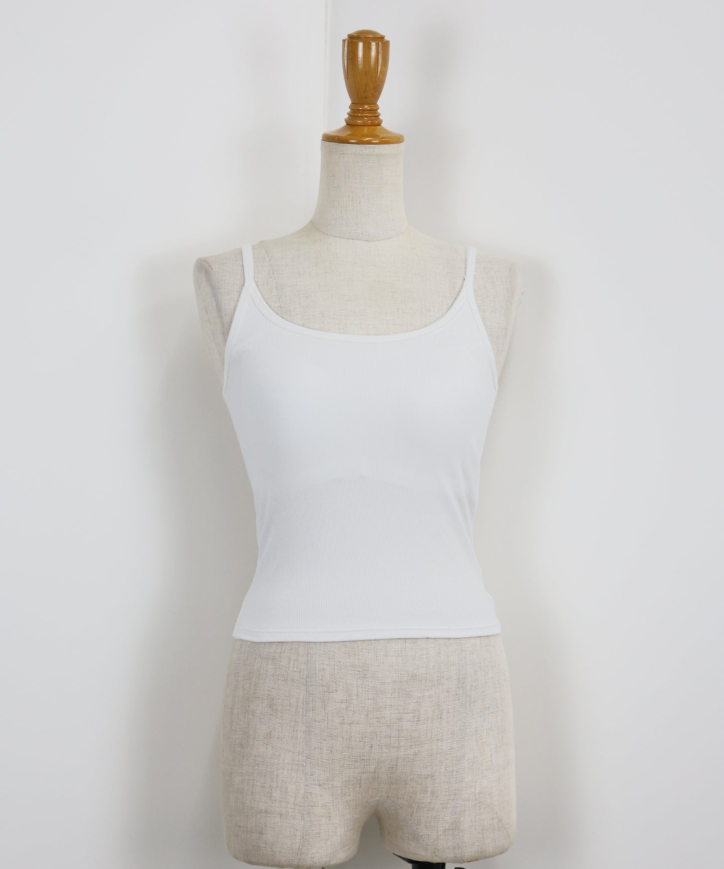 【TIME SALE】バックレースカップ付きキャミソール【ネコポス】