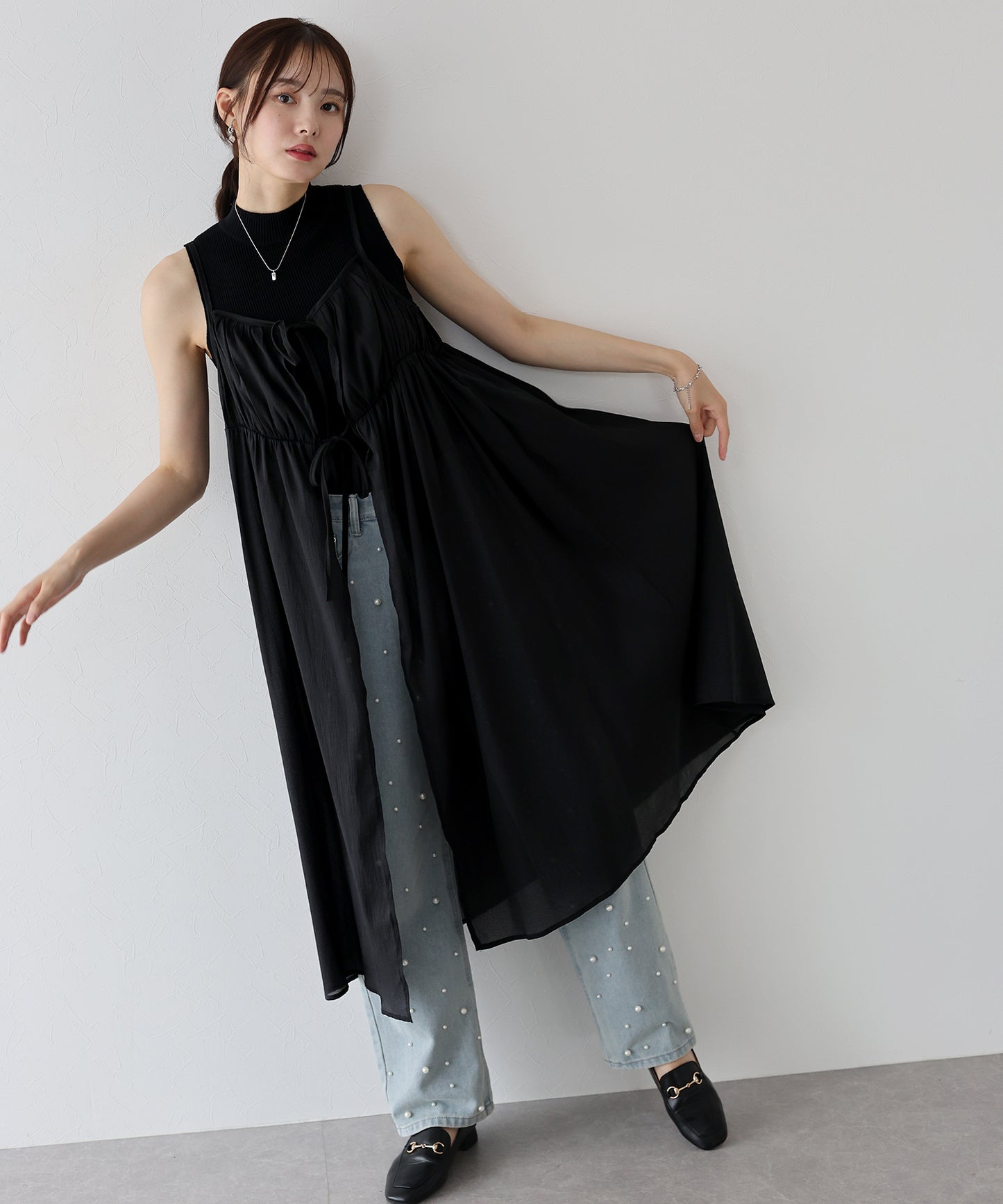 【SALE】シアーキャミワンピース