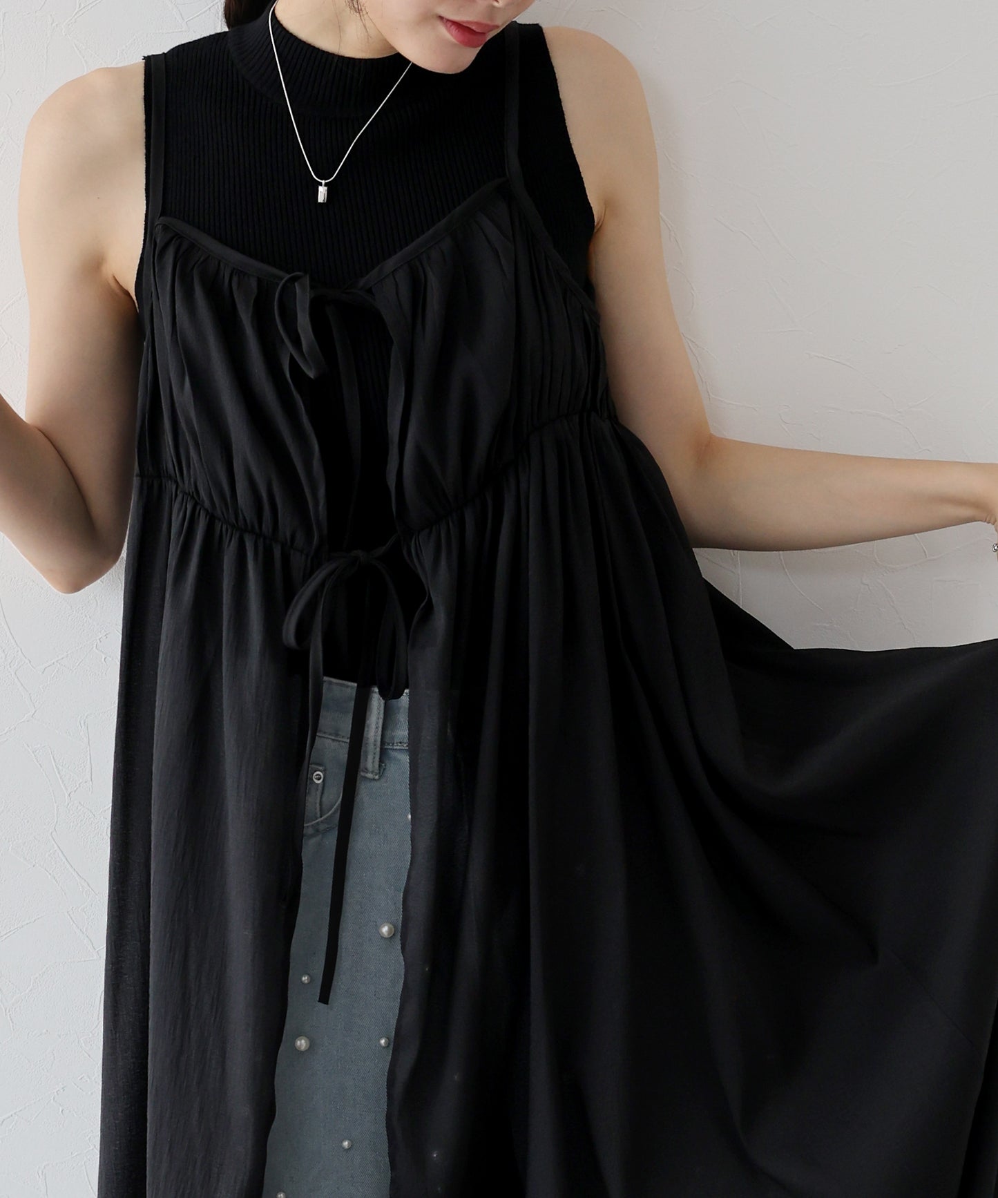 【SALE】シアーキャミワンピース