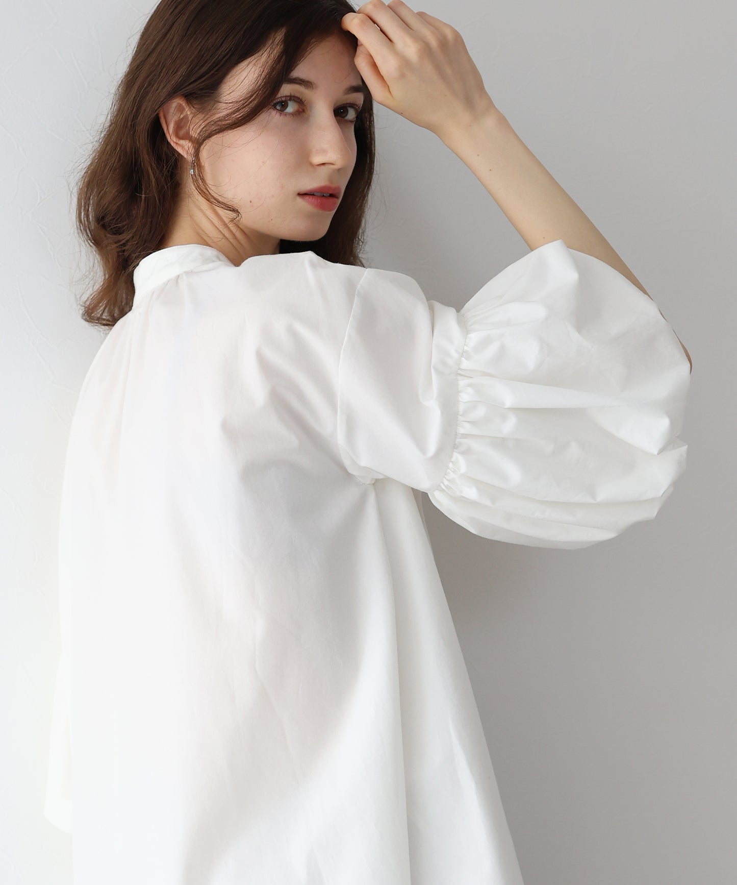 【SALE】バルーンスリーブブラウス