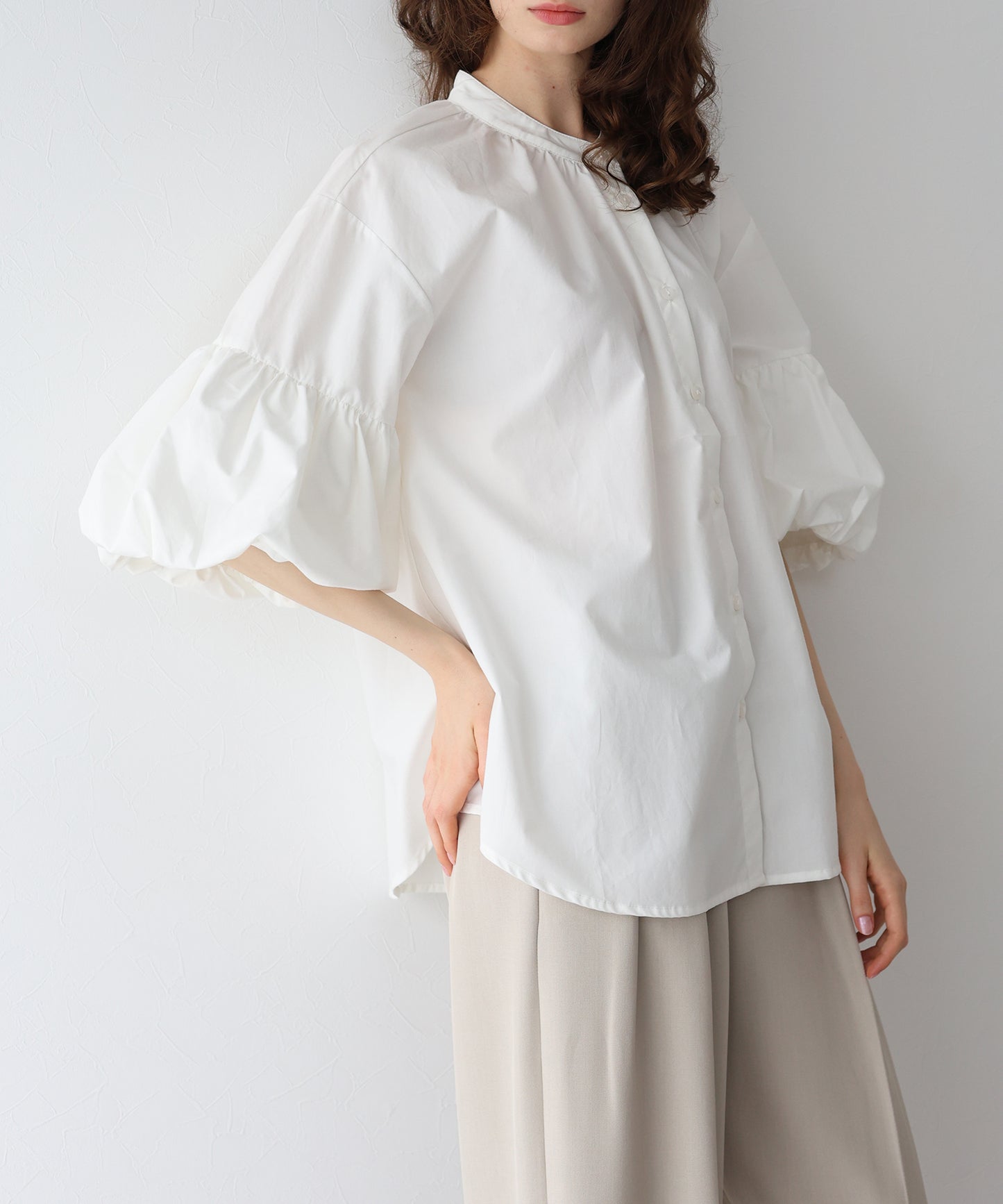 【SALE】バルーンスリーブブラウス