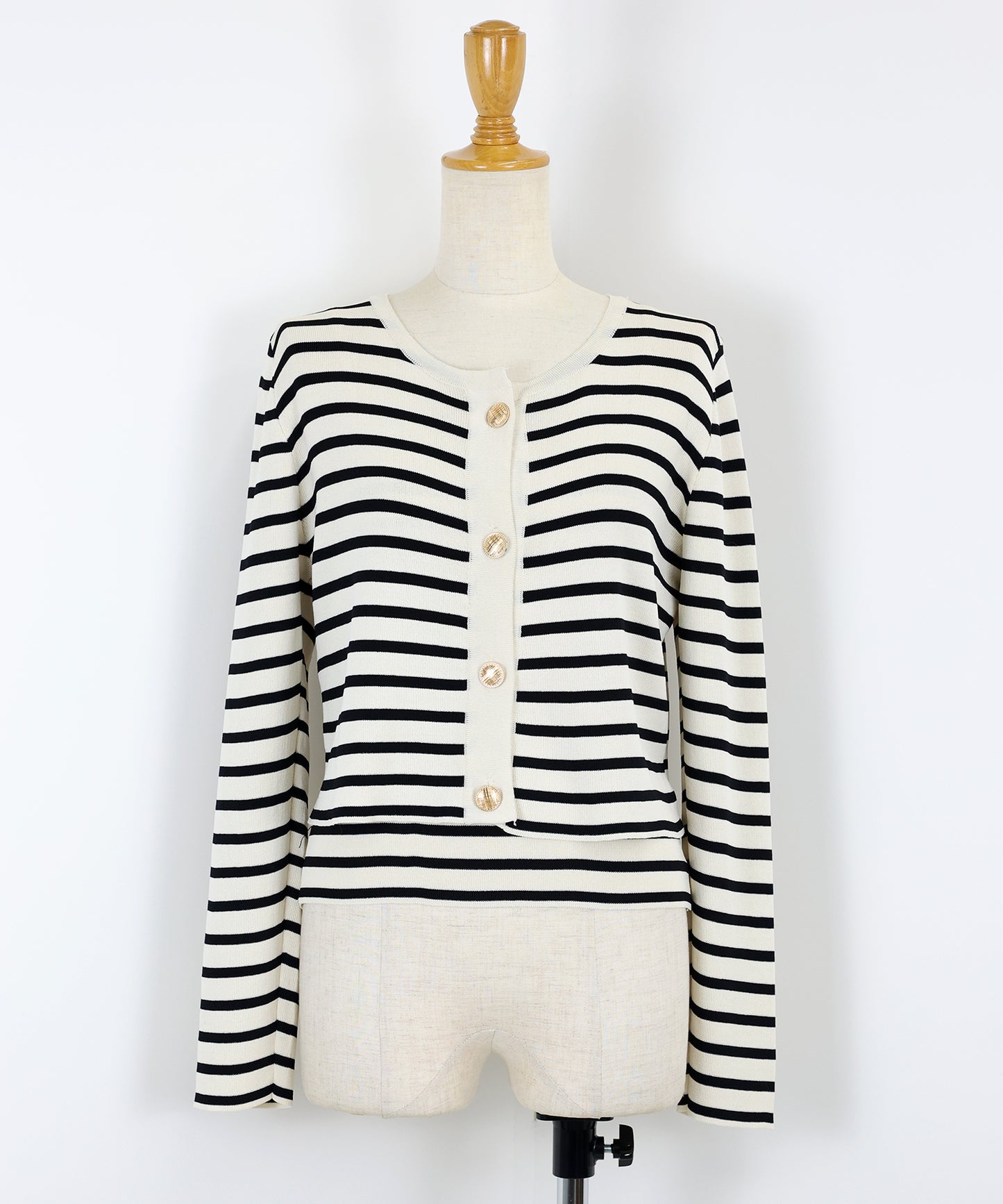 ボーダーカーディガン+キャミソール セット