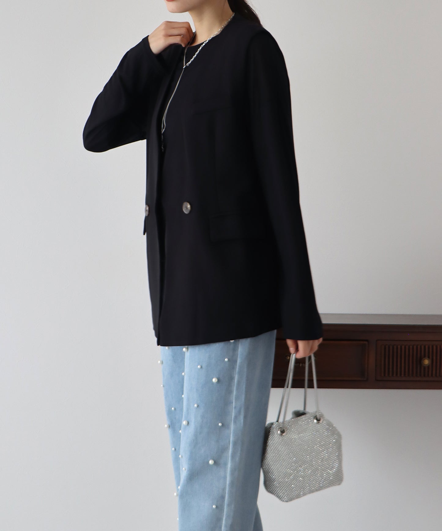 【TIME SALE】ダブルボタンベスト