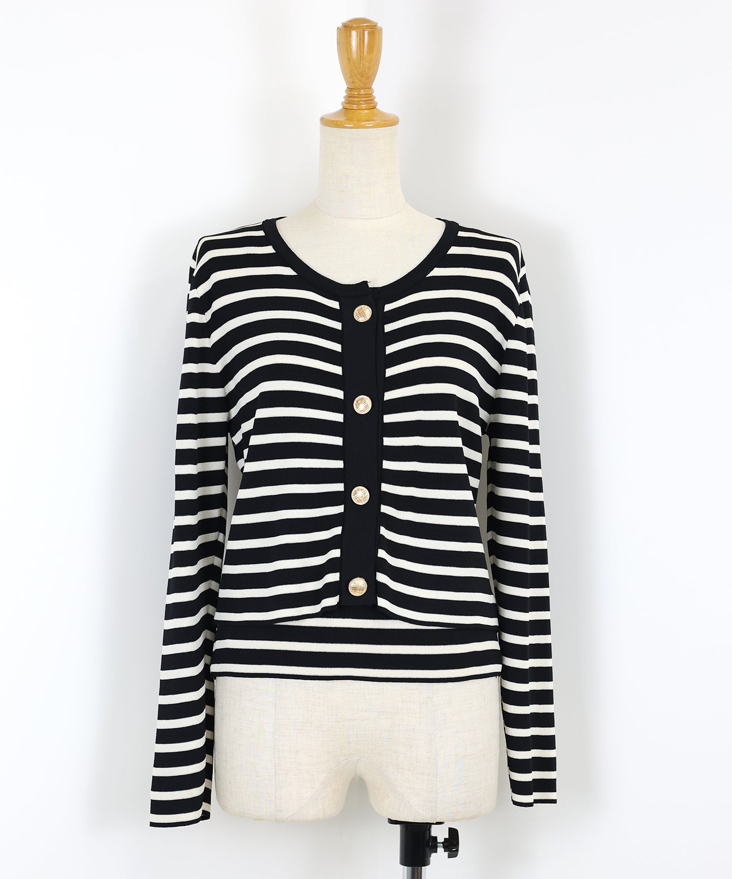 ボーダーカーディガン+キャミソール セット