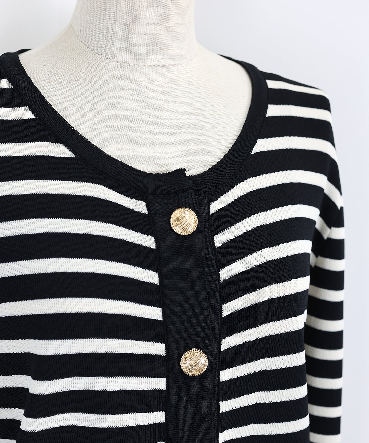 ボーダーカーディガン+キャミソール セット