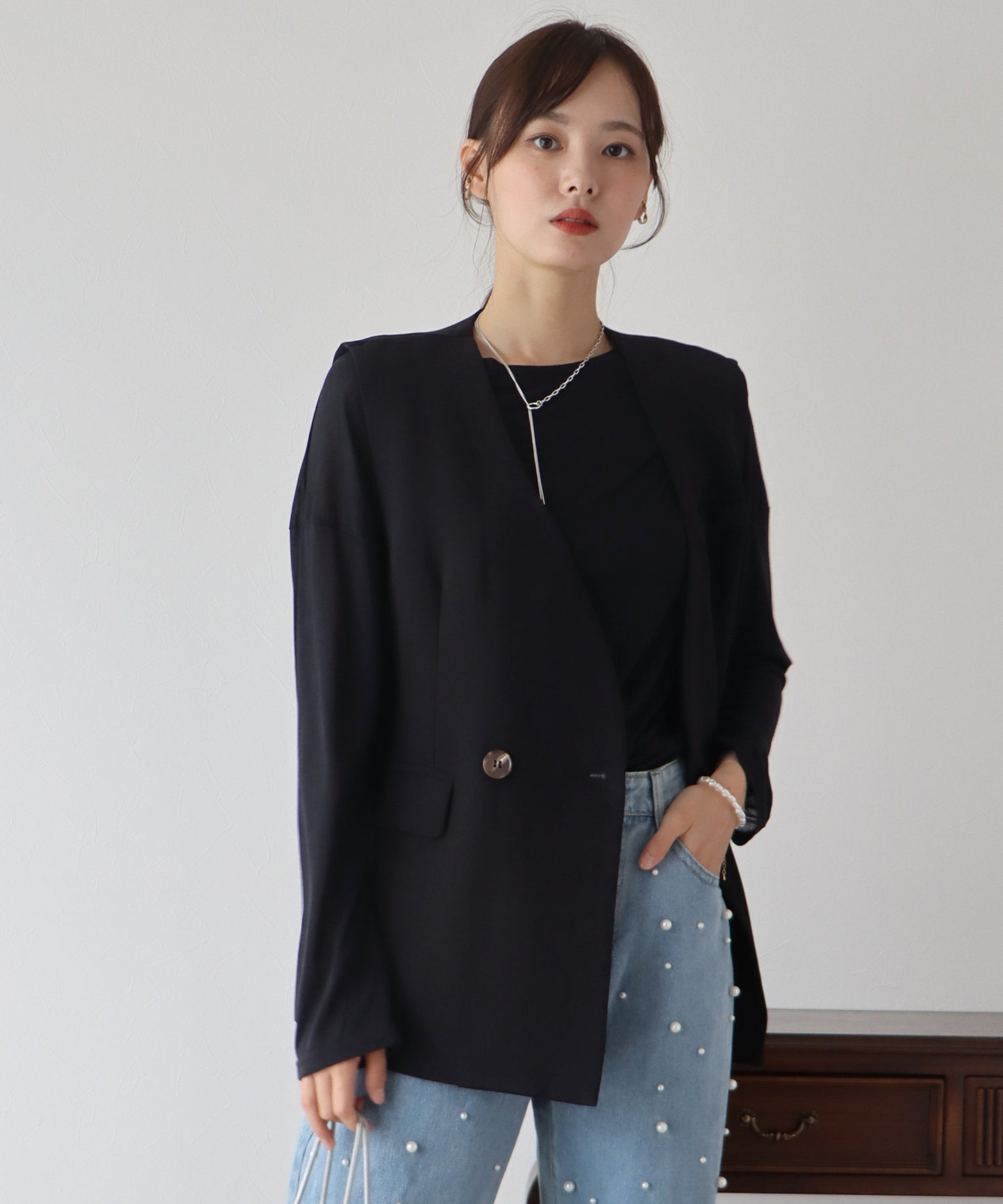 【TIME SALE】ダブルボタンベスト