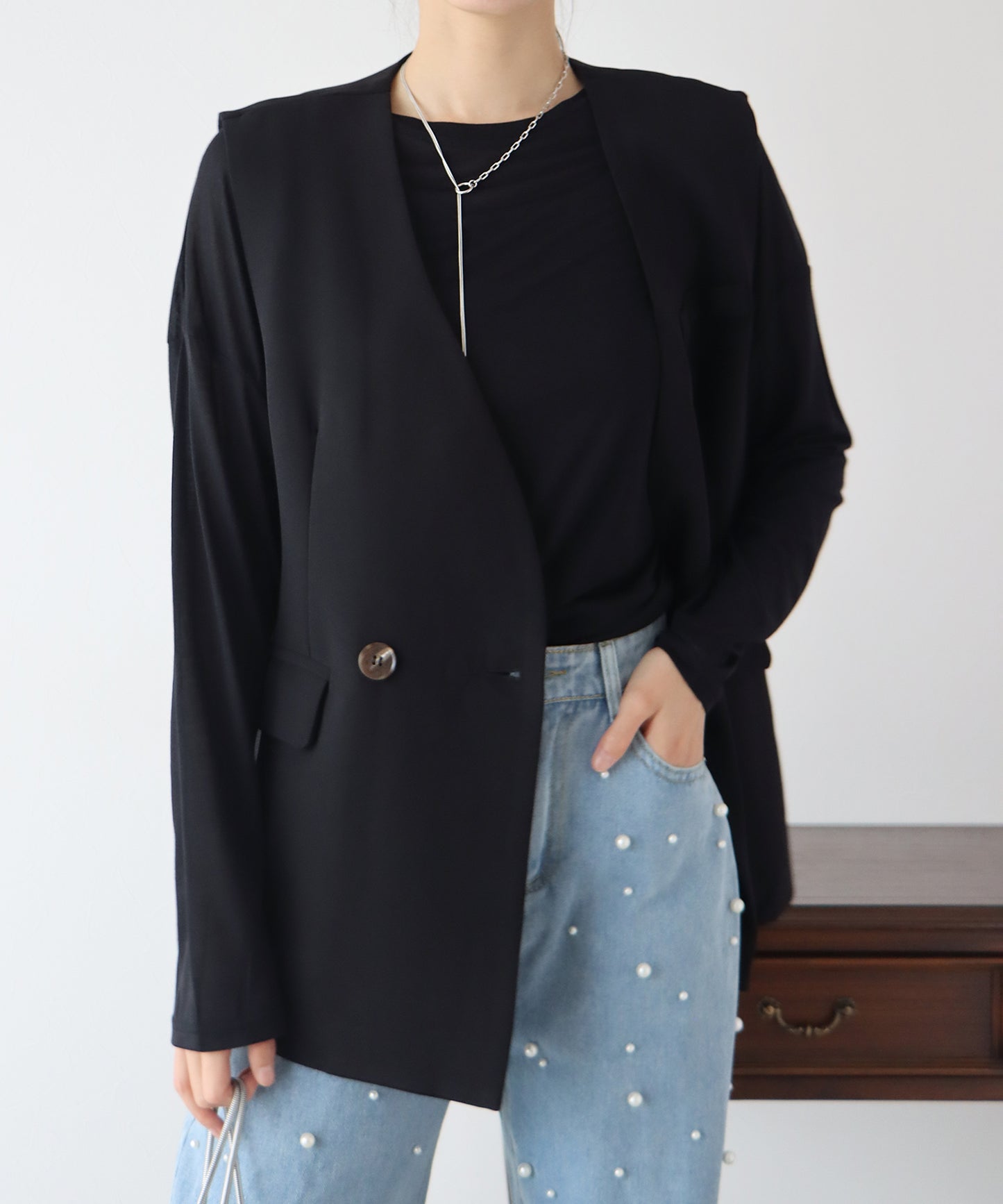 【TIME SALE】ダブルボタンベスト
