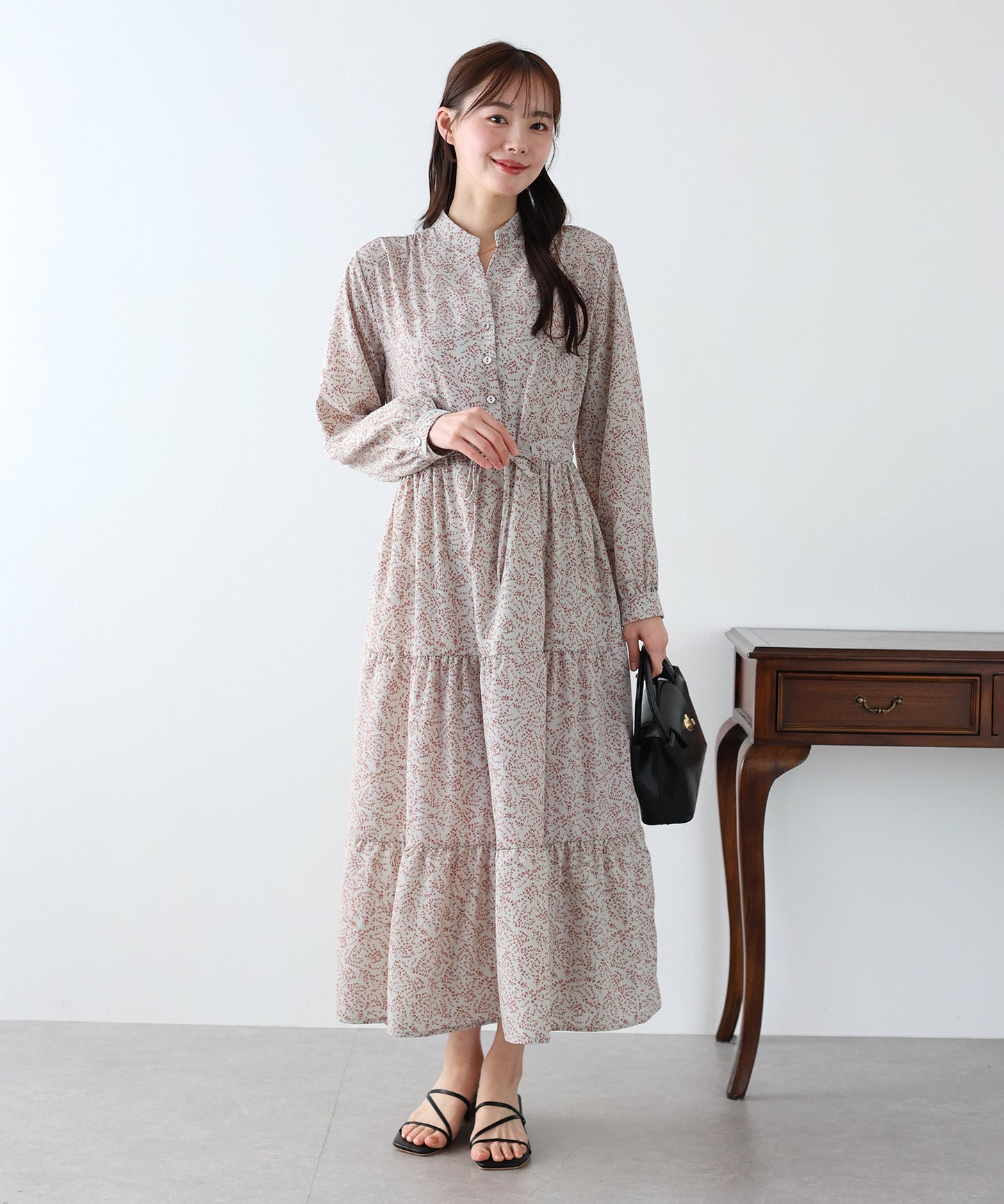 【TIME SALE】ティアードワンピース