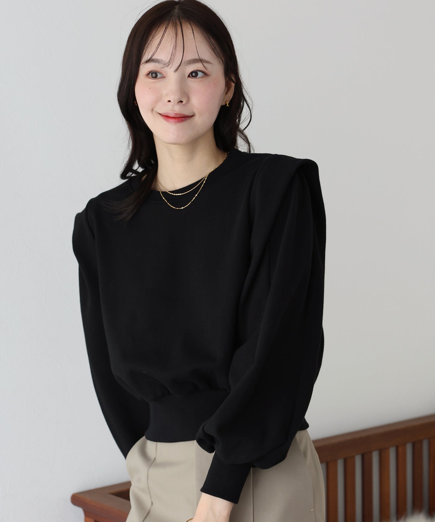 【TIME SALE】変形ショルダースウェット