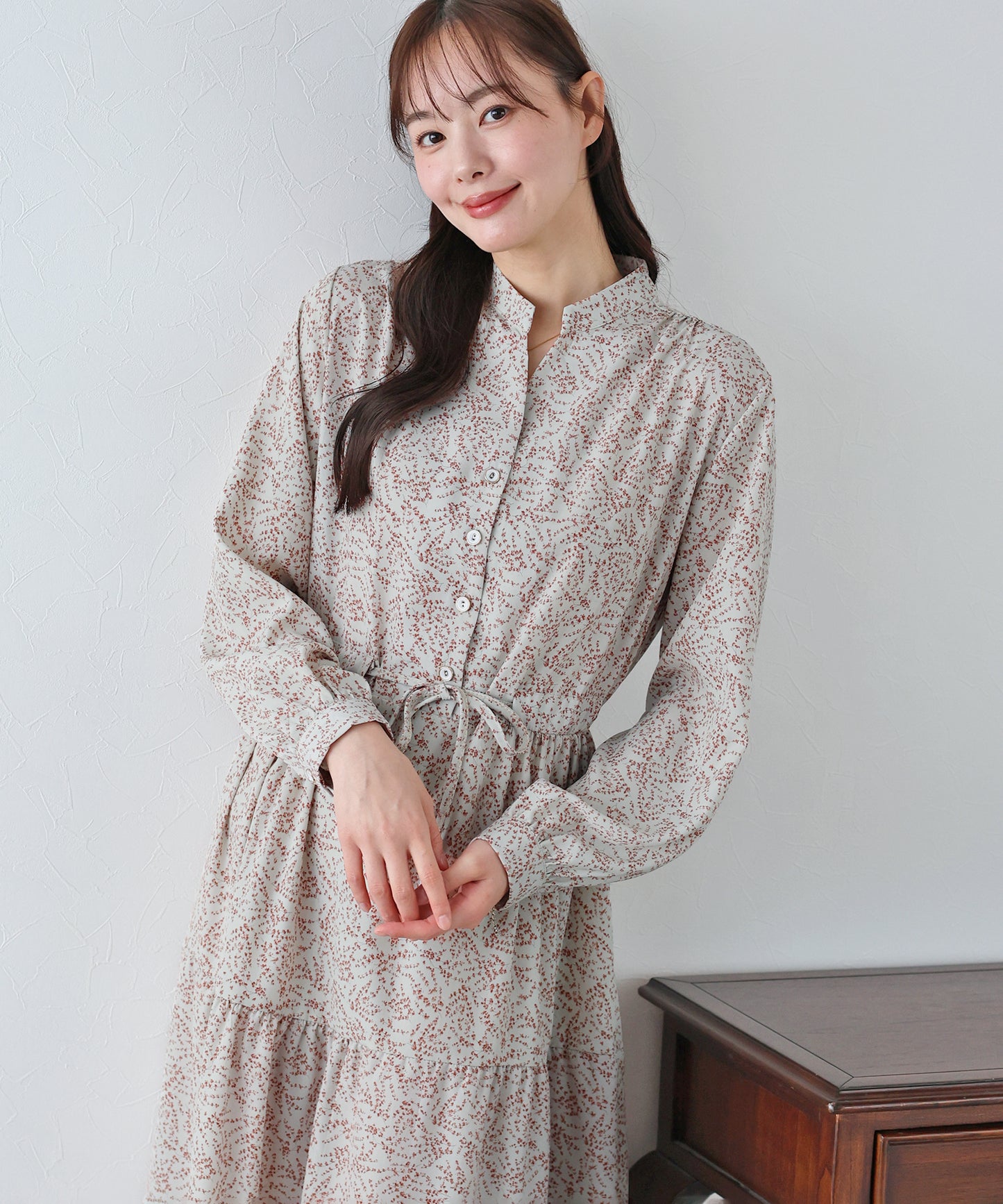 【TIME SALE】ティアードワンピース