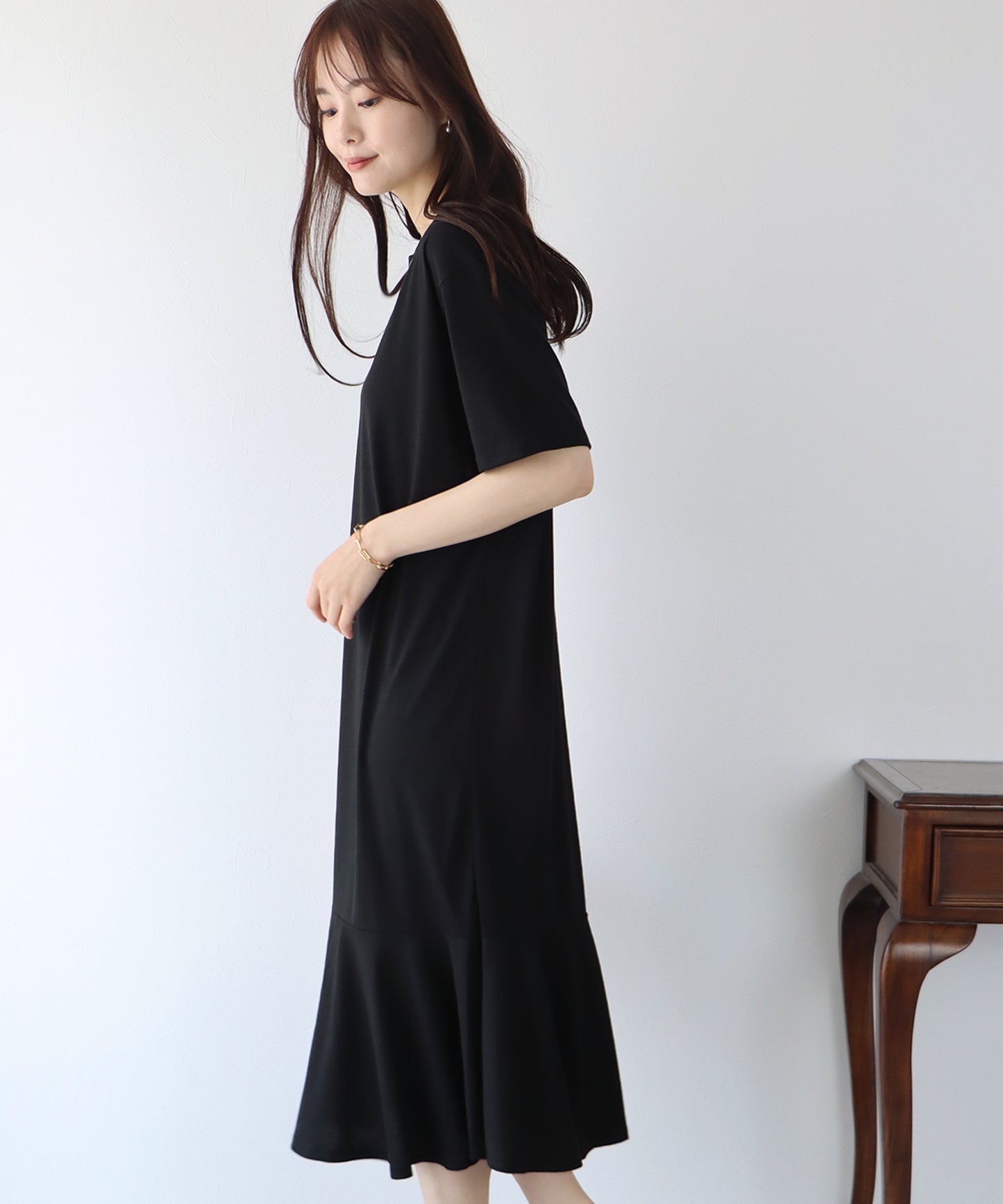 인어 컷 톱 원피스