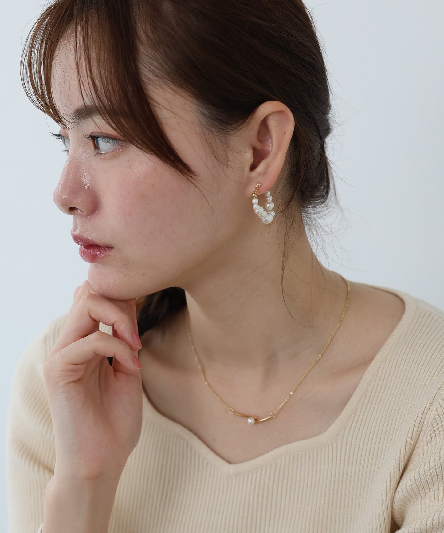 アンバランスバーネックレス【ネコポス】