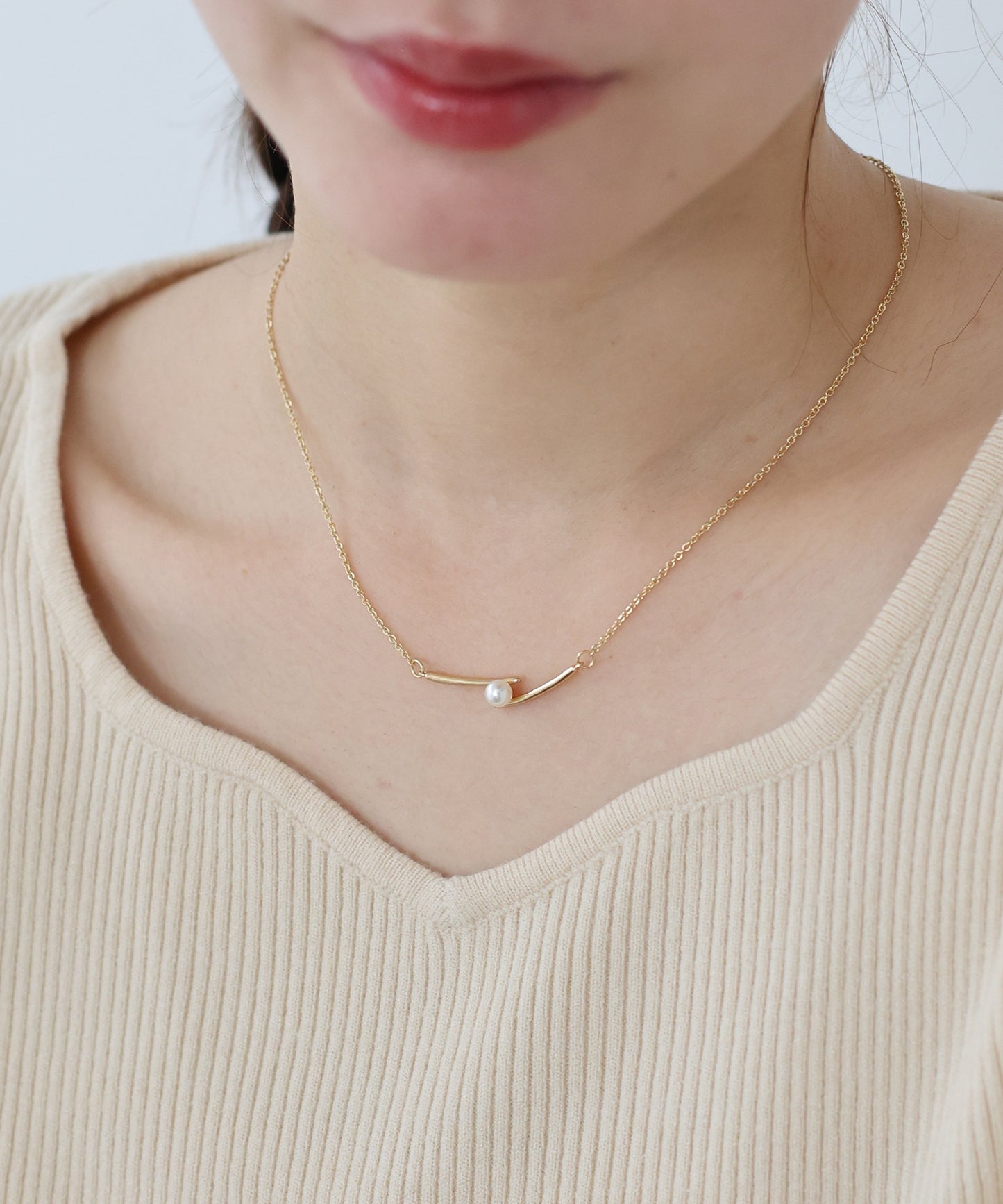 アンバランスバーネックレス【ネコポス】