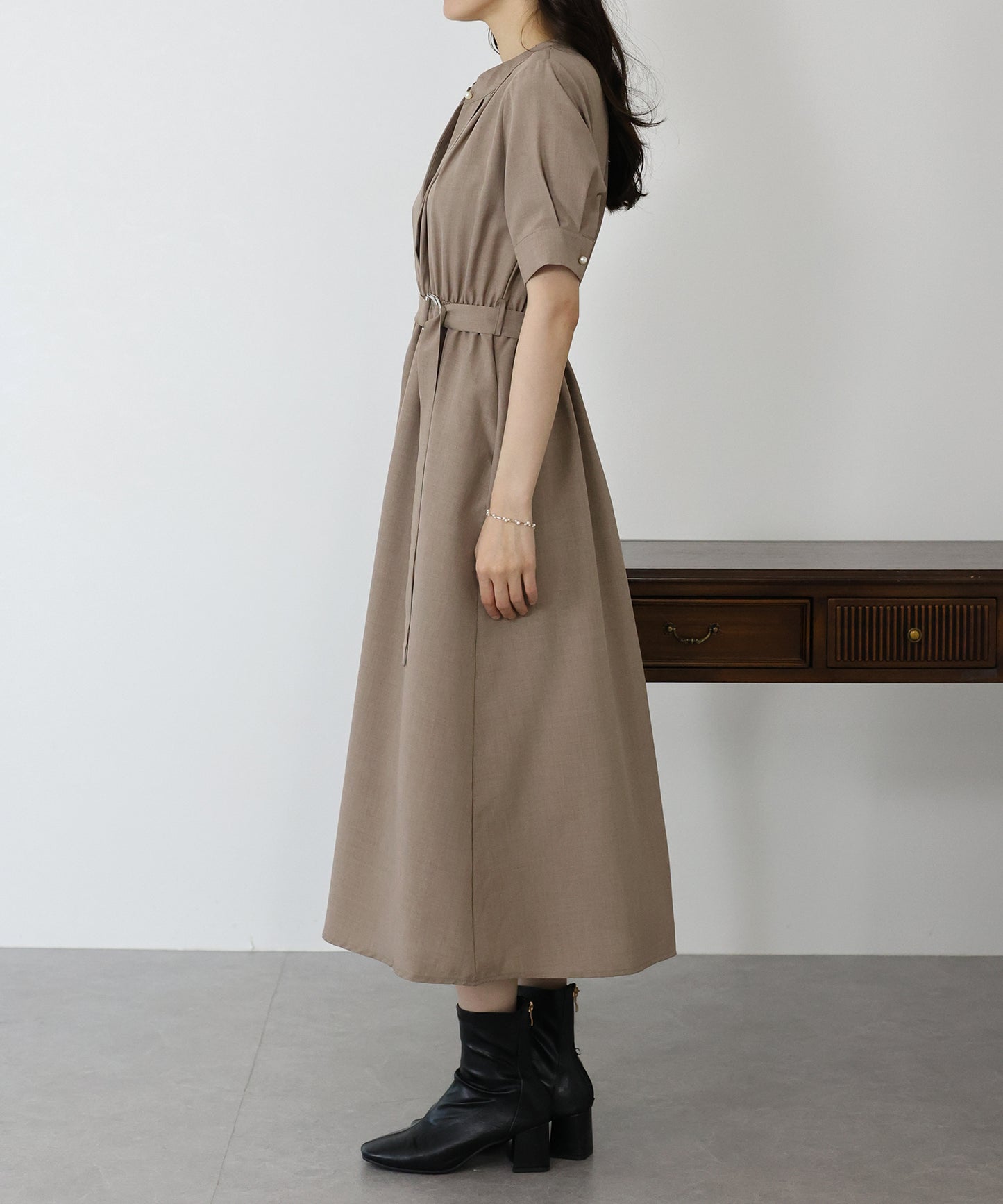 【TIME SALE】2WAYフロントタックワンピース