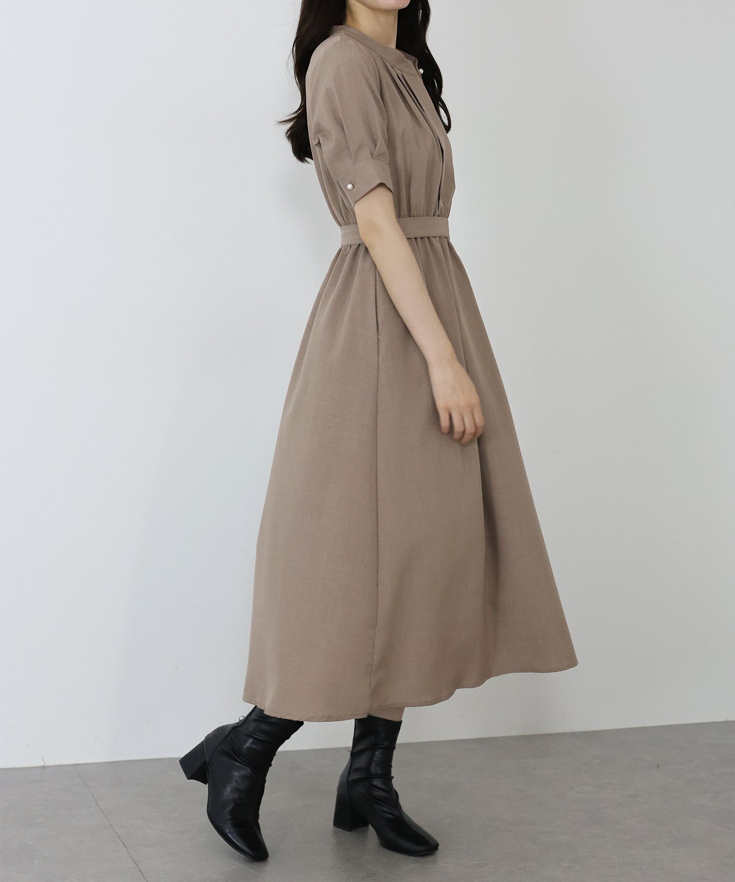 【TIME SALE】2WAYフロントタックワンピース