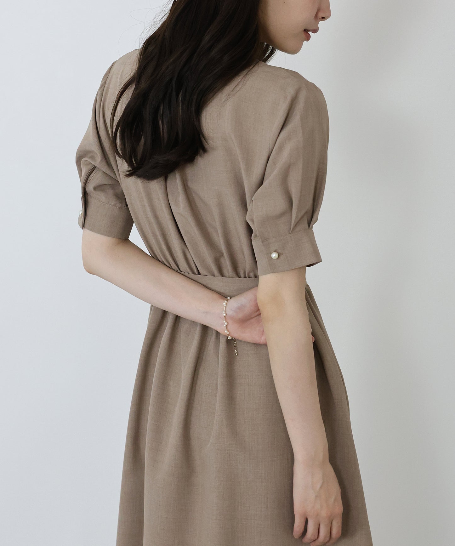 【TIME SALE】2WAYフロントタックワンピース