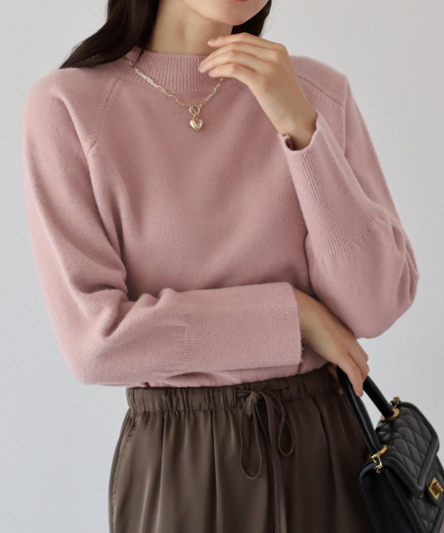 【TIME SALE】ハイネックニット
