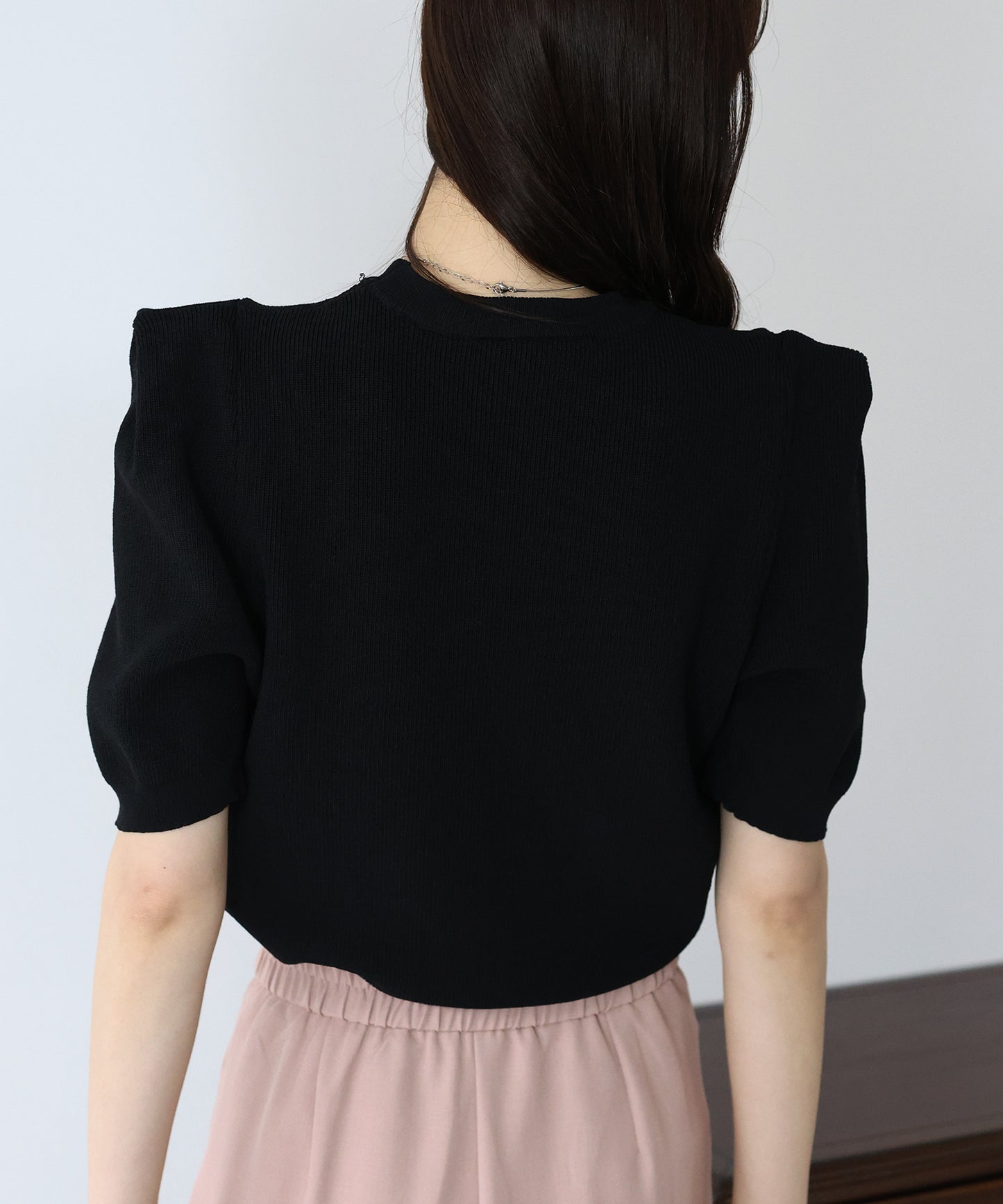 【SALE】タックスリーブサマーニット