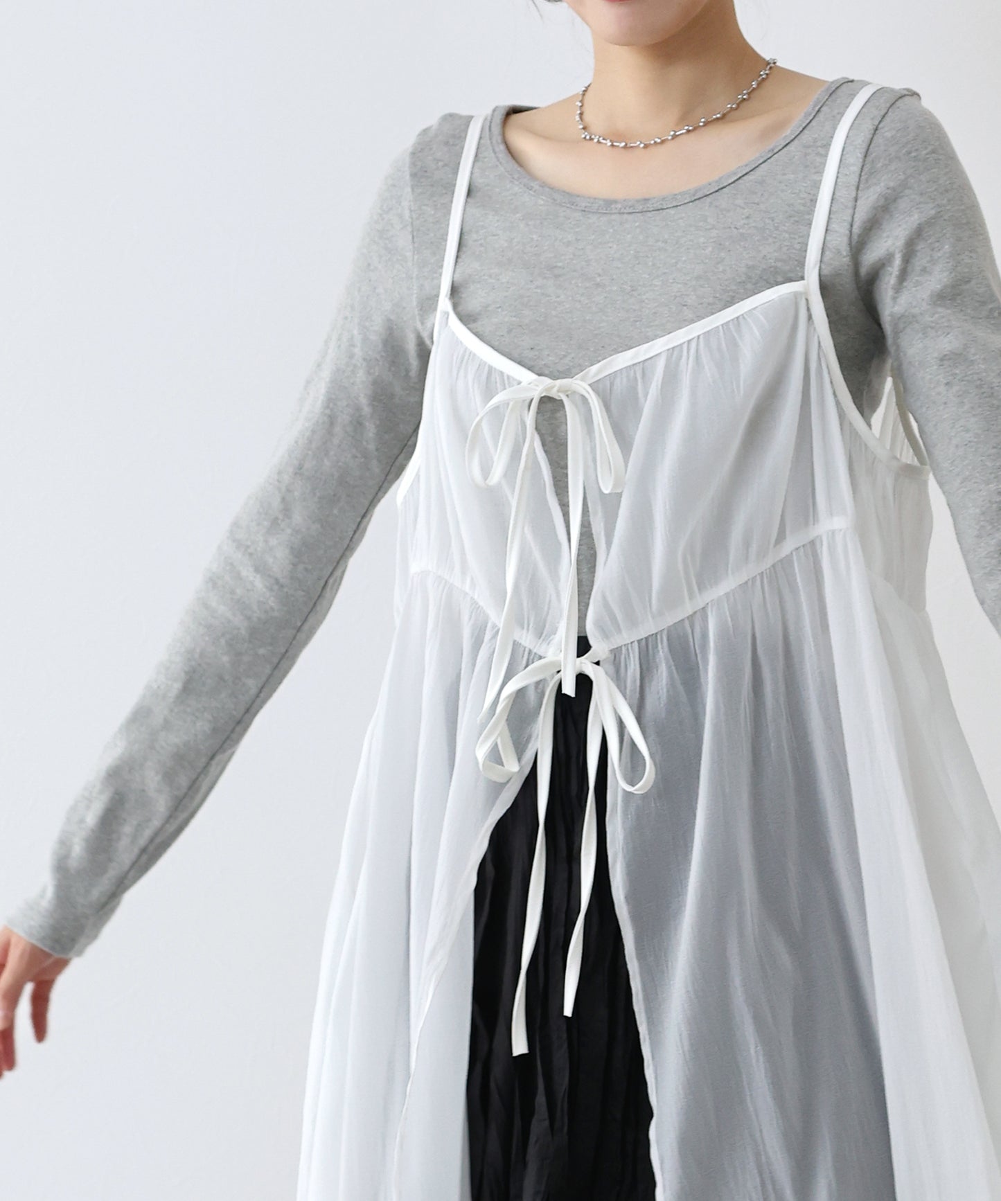 【SALE】シアーキャミワンピース