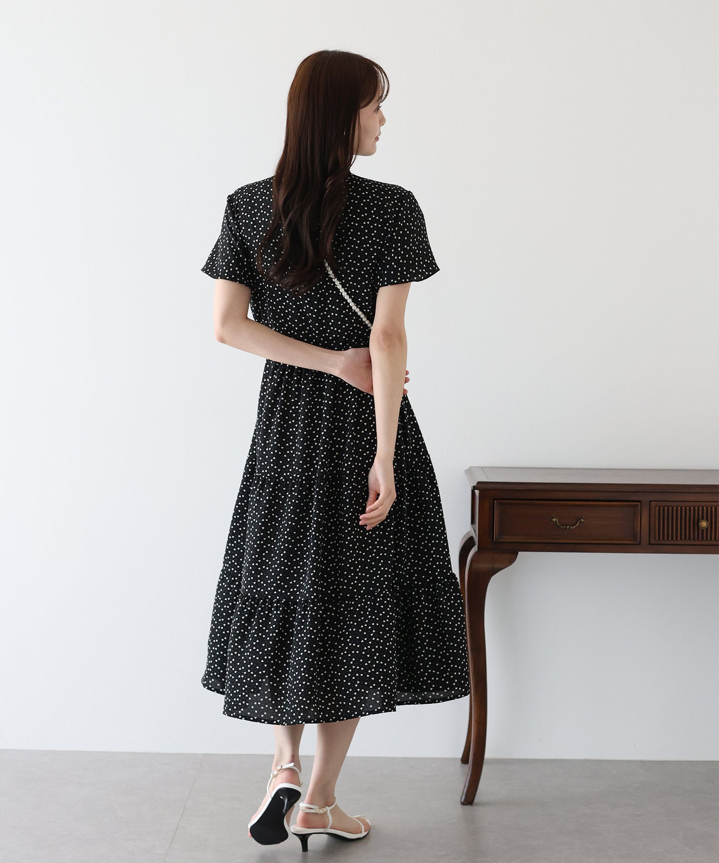【TIME SALE】【接触冷感】無地&アソート花柄ワンピース