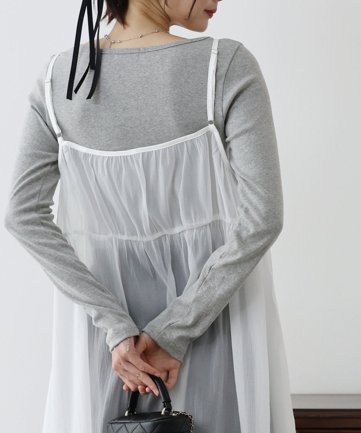 【SALE】シアーキャミワンピース