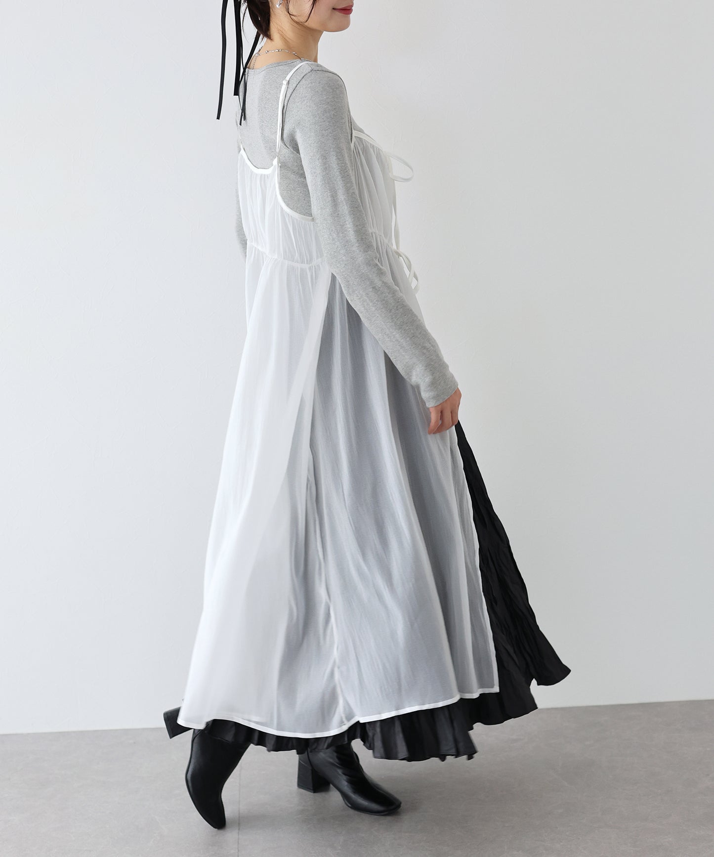 【SALE】シアーキャミワンピース