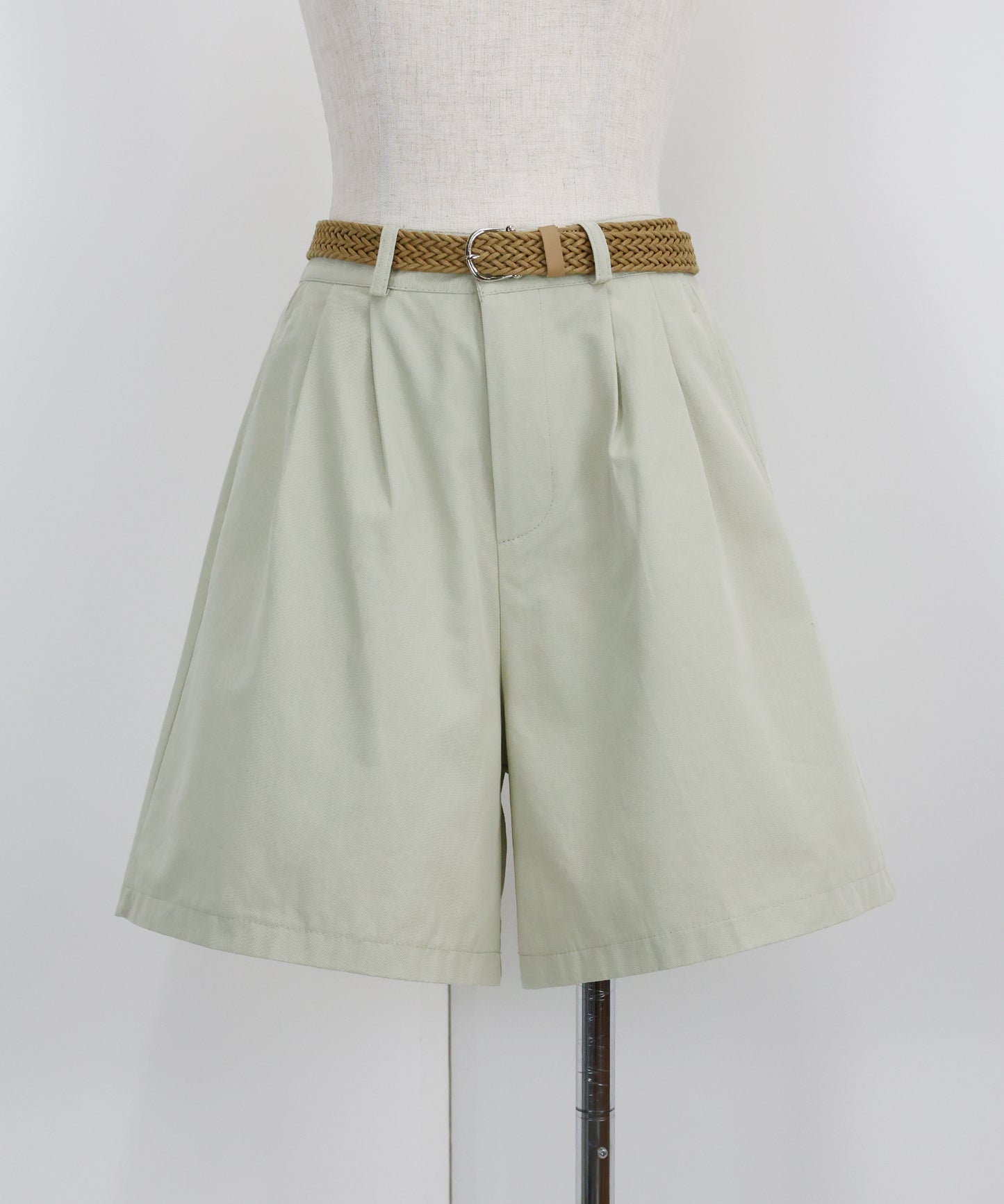 【SALE】メッシュベルト付きハーフパンツ