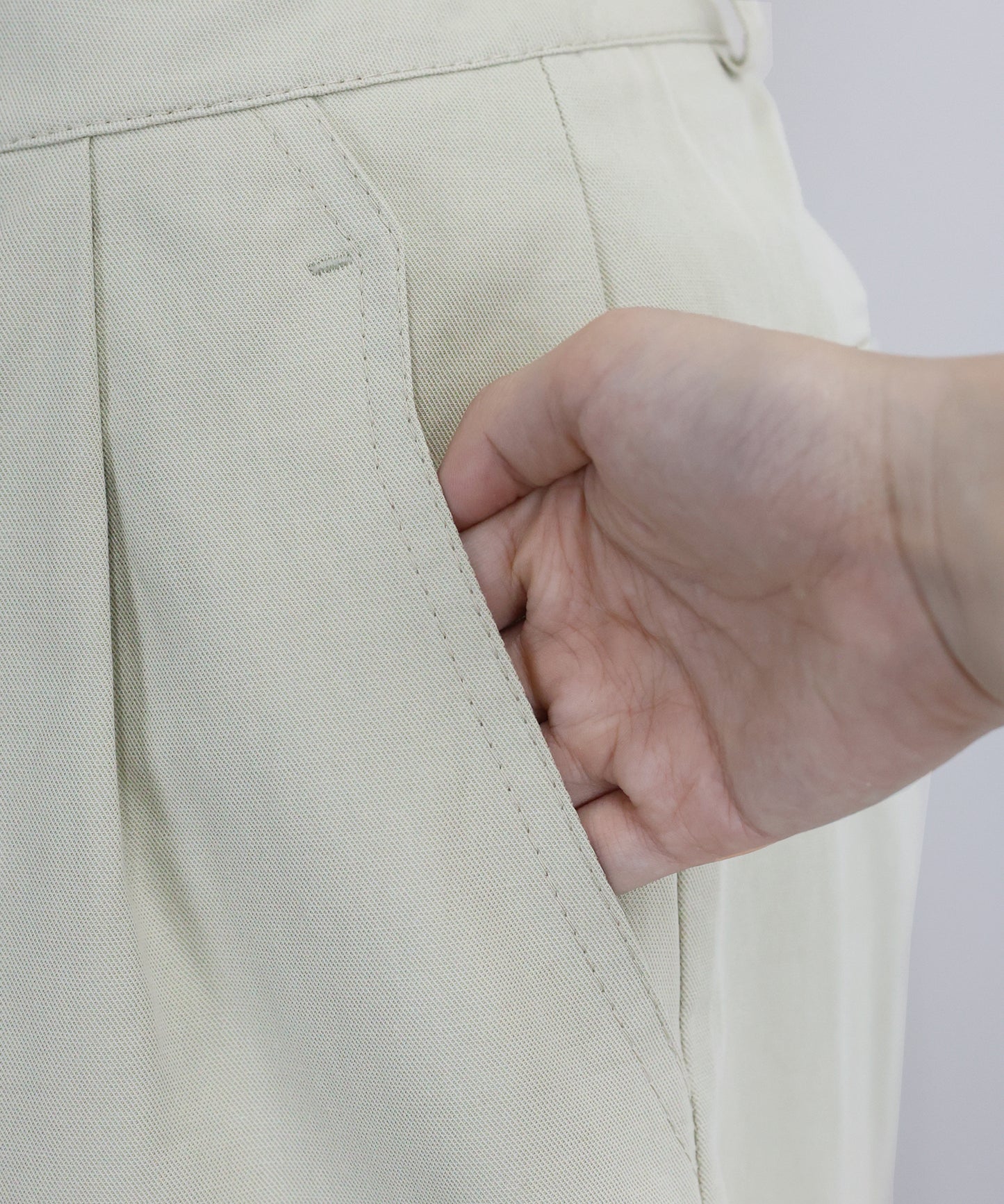 【SALE】メッシュベルト付きハーフパンツ