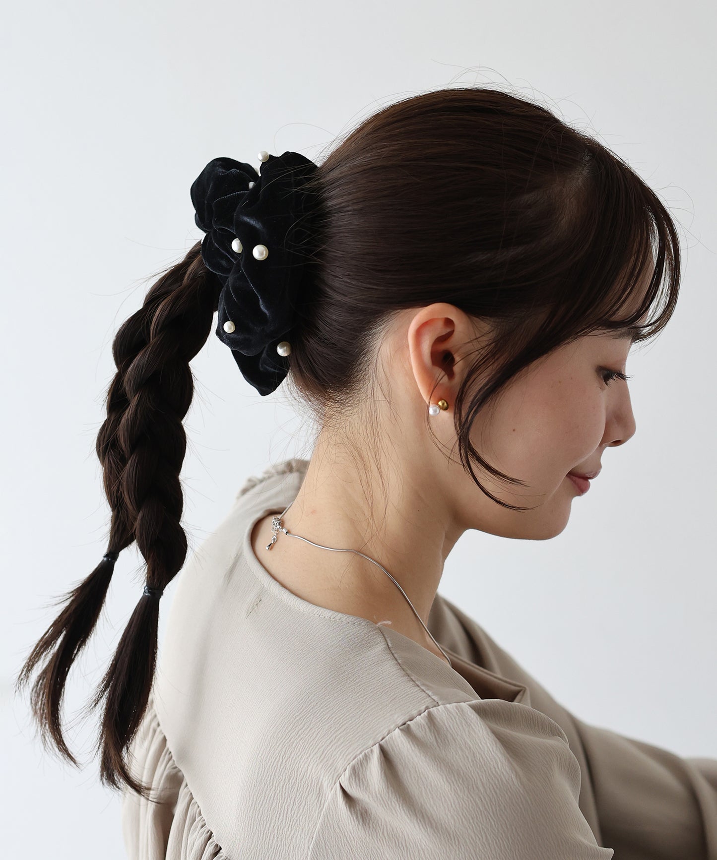 【早割5%OFF】パールベロアシュシュ【ネコポス】