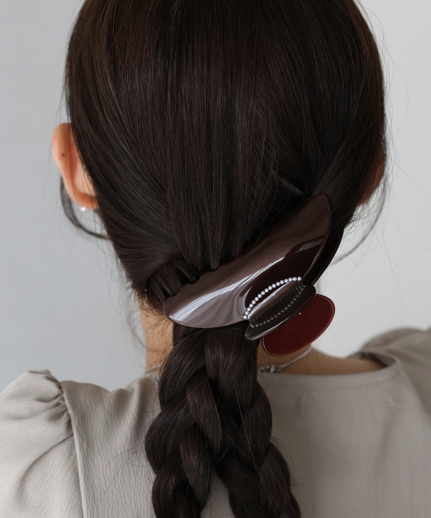 パールポイントバンスクリップ