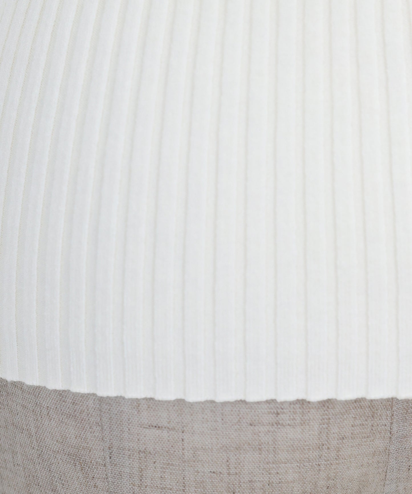 【TIME SALE】切替デザイン半袖リブニット【ネコポス】