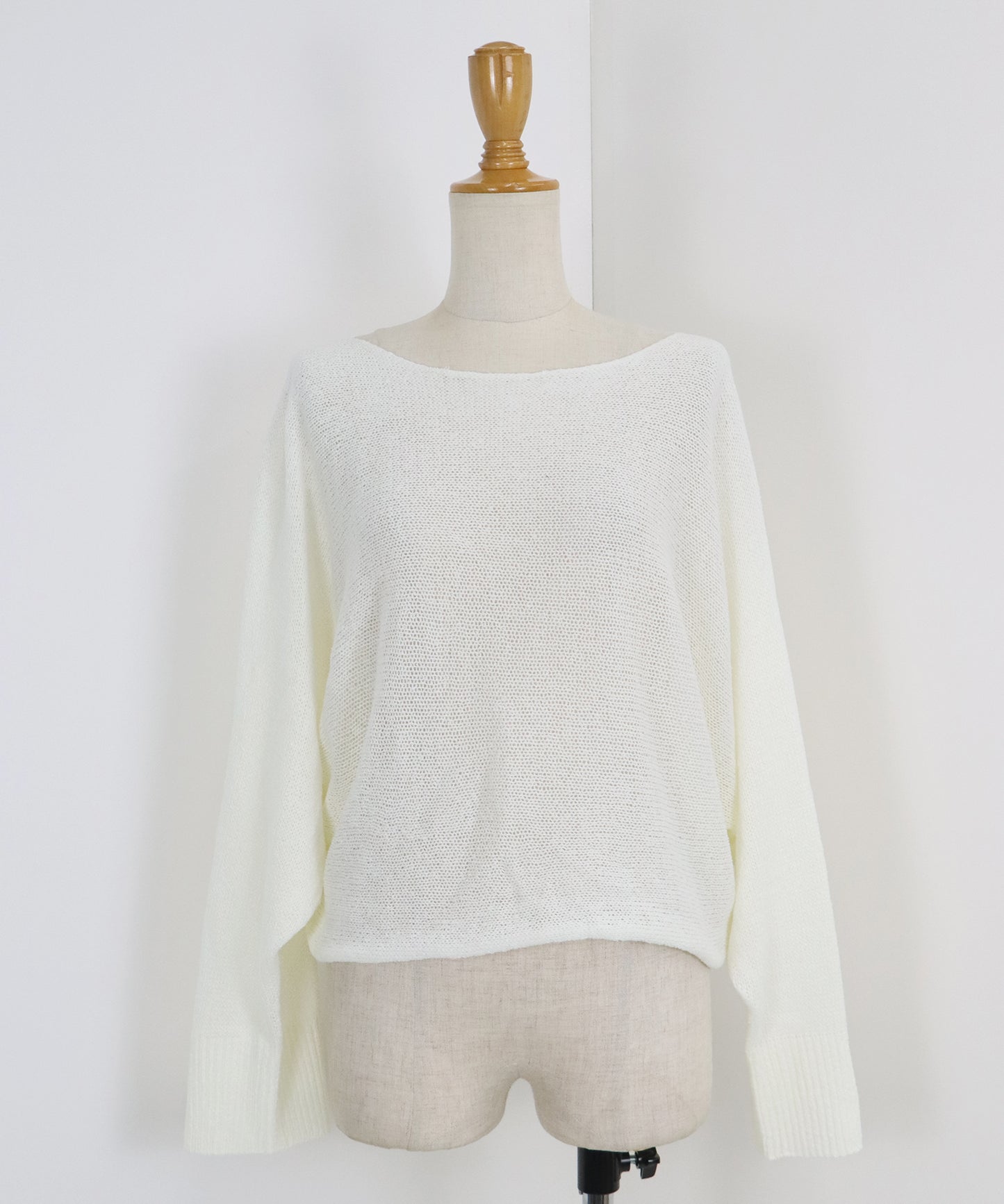 【TIME SALE】メッシュドルマンニット