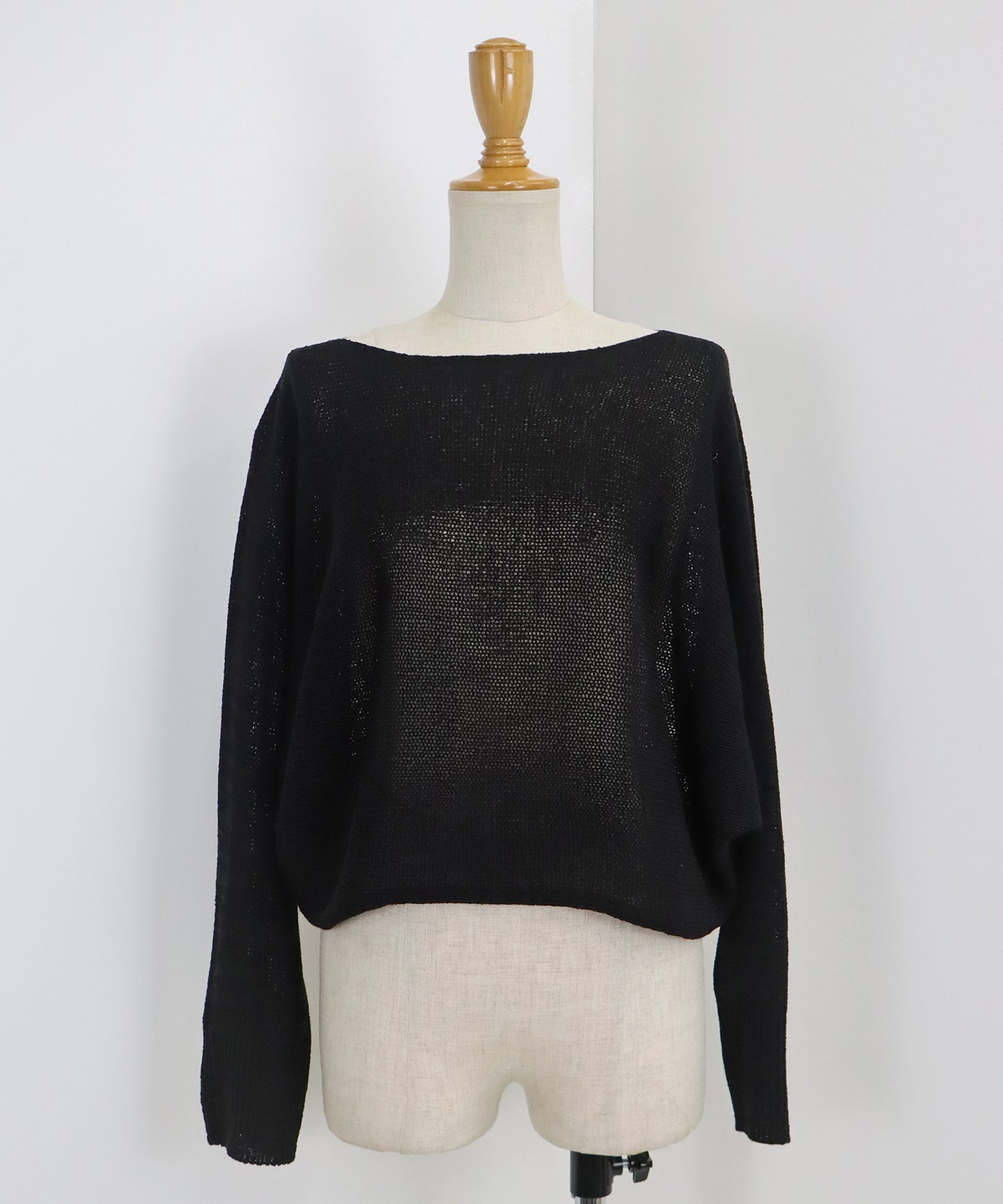 【TIME SALE】メッシュドルマンニット