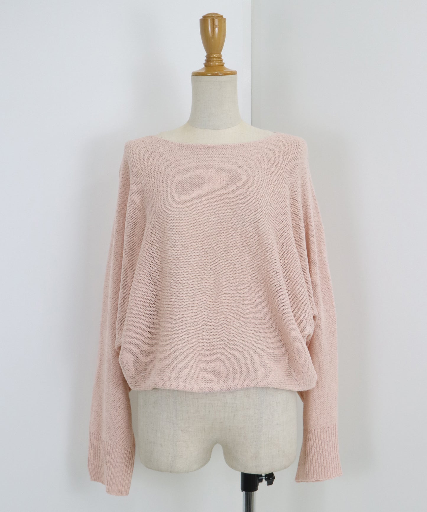 【TIME SALE】メッシュドルマンニット